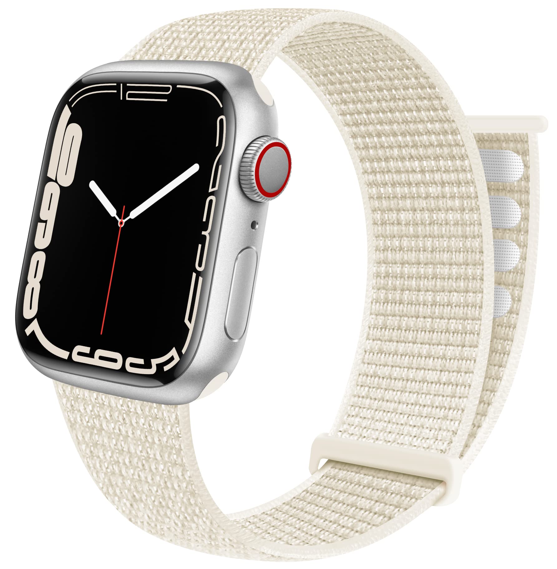 Sport Loop Nylon Band Compatible With Apple Watch Band 38Mm/40Mm/41Mm/42Mm For Series 10 Ultra 2 Iwatch Series 10 1Strap, Fit Fo