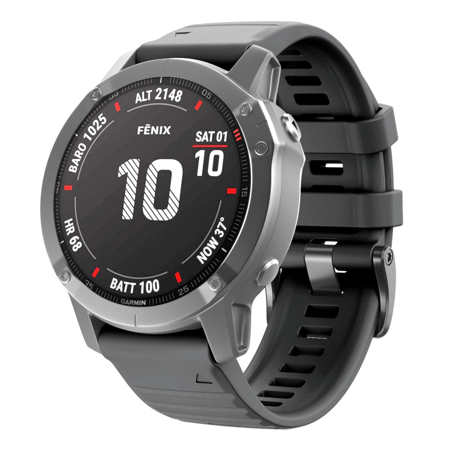 Notocity Compatible With Fenix 6 Pro Band 22Mm Easy Fit For Fenix 5/Fenix 5 Plus/Fenix 6/Fenix 6 Pro/Forerunner 935/Forerunner 9