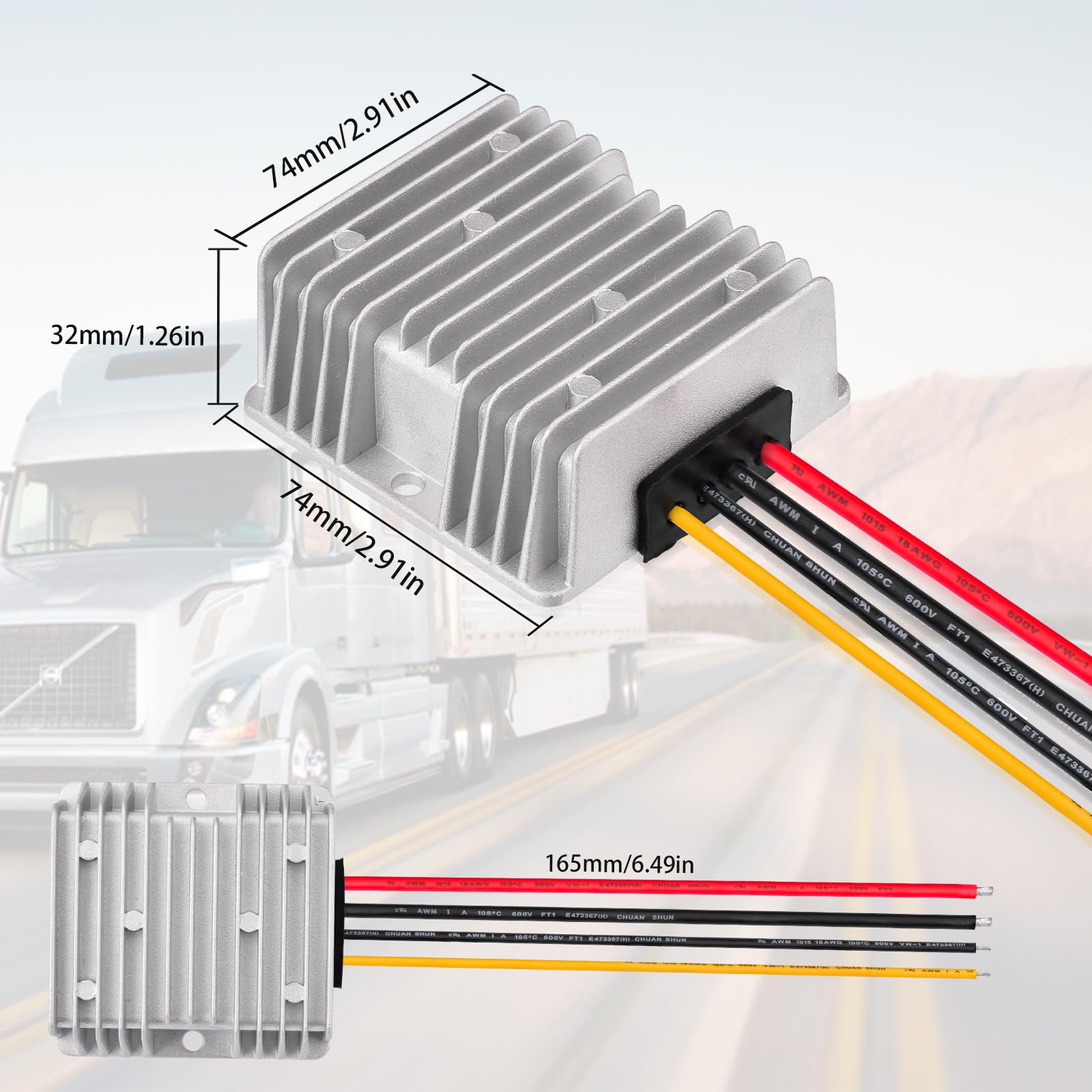 24V To 48V Dc Step Up Converter For Starlink,Elfculb 3A 144W Power Supply Voltage Booster Converter Regulartor