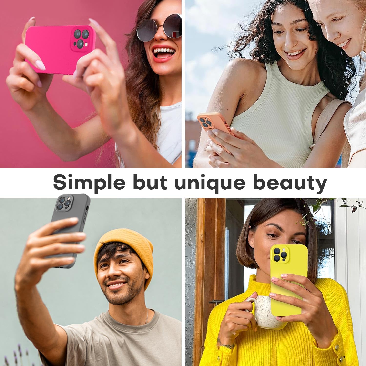 Love 3000 Designed For Iphone 13 Pro Max Case, Premium Silicone With [Soft Anti Scratch Microfiber Lining] Shockproof Protective