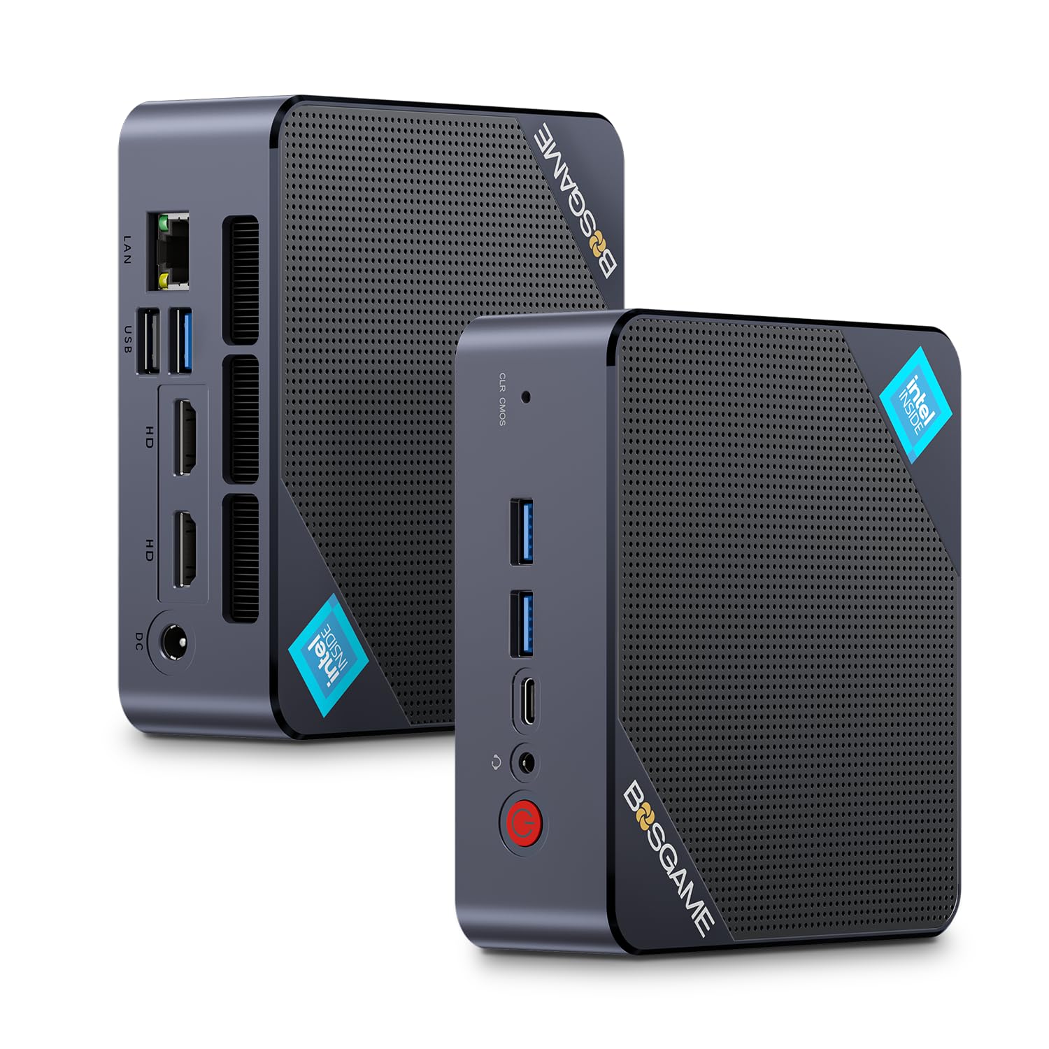 N95 Mini Pc,Intel 12Th Alder Lake N95 16Gb Ddr4 Ram 500Gb Ssd Mini Computers,Small Computer Support 4K Dual Display/Usb3.2/Wifi5