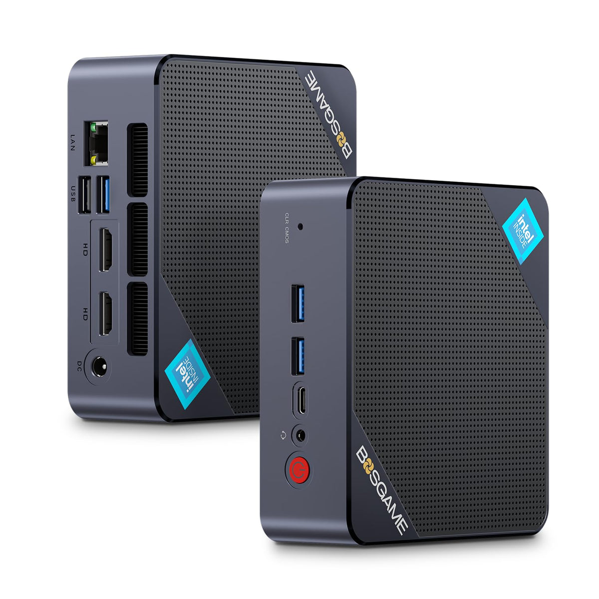 N95 Mini Pc,Intel 12Th Alder Lake N95 16Gb Ddr4 Ram 500Gb Ssd Mini Computers,Small Computer Support 4K Dual Display/Usb3.2/Wifi5