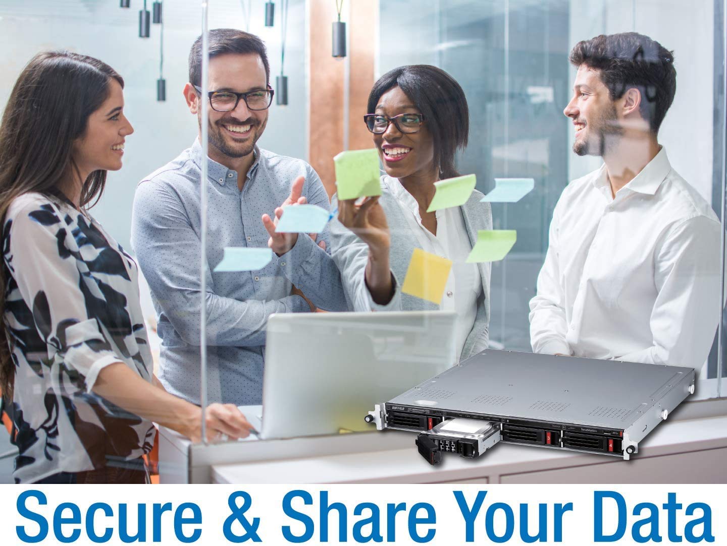 Buffalo Terastation 3420Rn 4 Bay Rackmount Nas 32Tb (4X8Tb) With Hdd Nas Hard Drives Included 2.5Gbe / Computer Network Attached