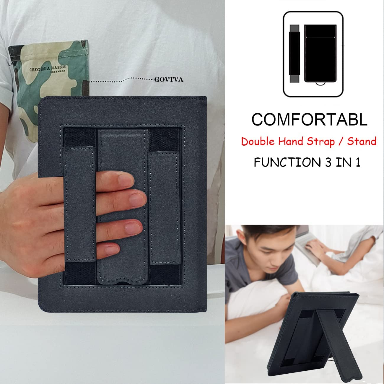 Govtva Case For 6.8 Kindle Paperwhite 11Th Generation 2021 And Kindle Paperwhite Signature Edition 2021 Released Cover With Auto