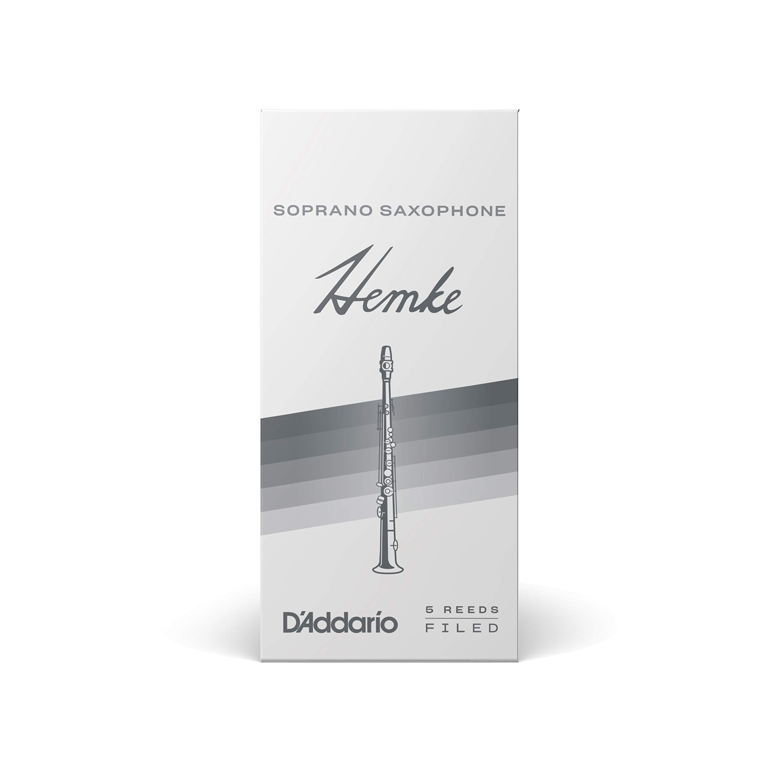 Hemke Soprano Sax Reeds, Strength 25, 5 Pack