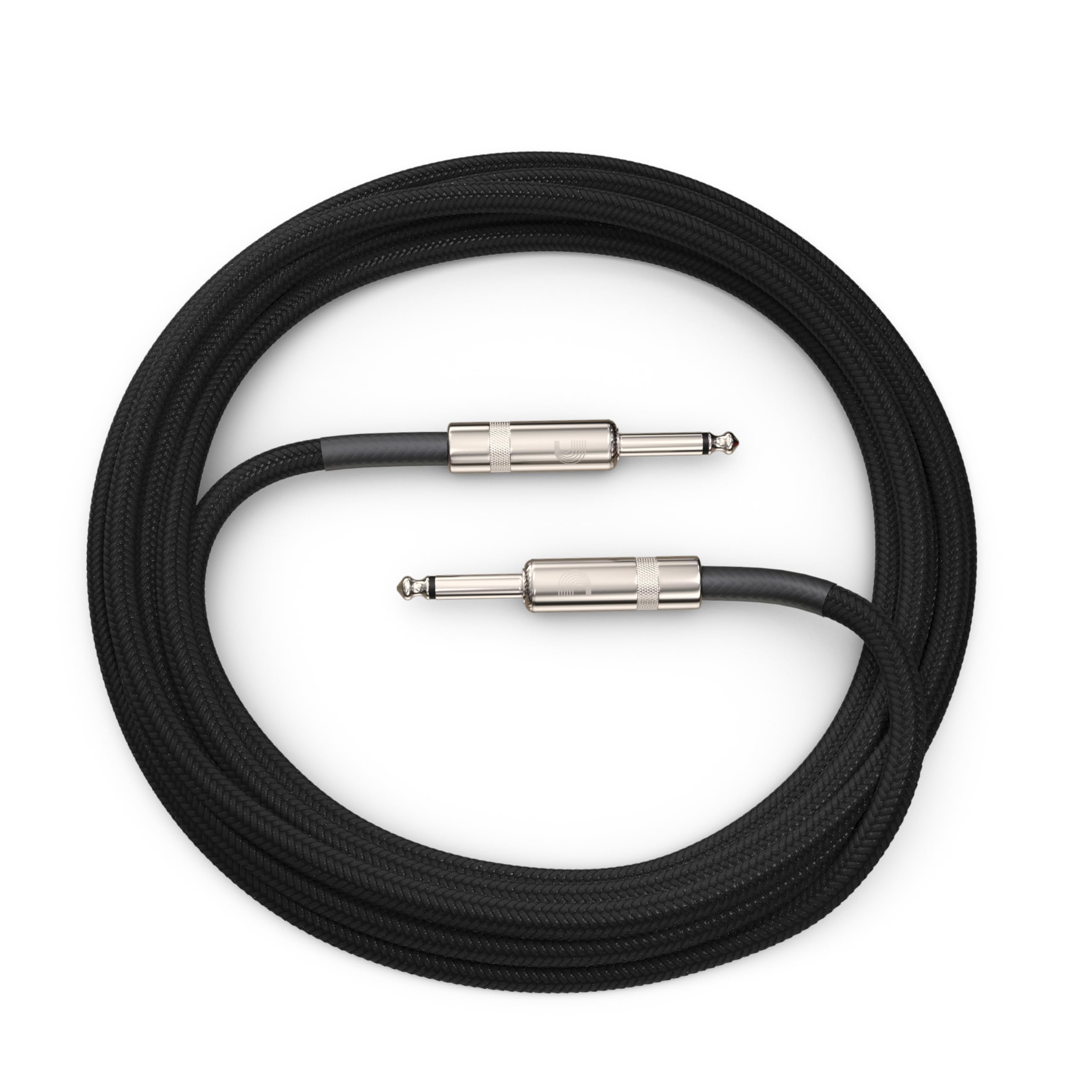 Daddario Guitar Cable   Guitar Lead   Instrument Cable   Guitar Accessories   Custom Series Braided Cable   20 Feet762 Meters