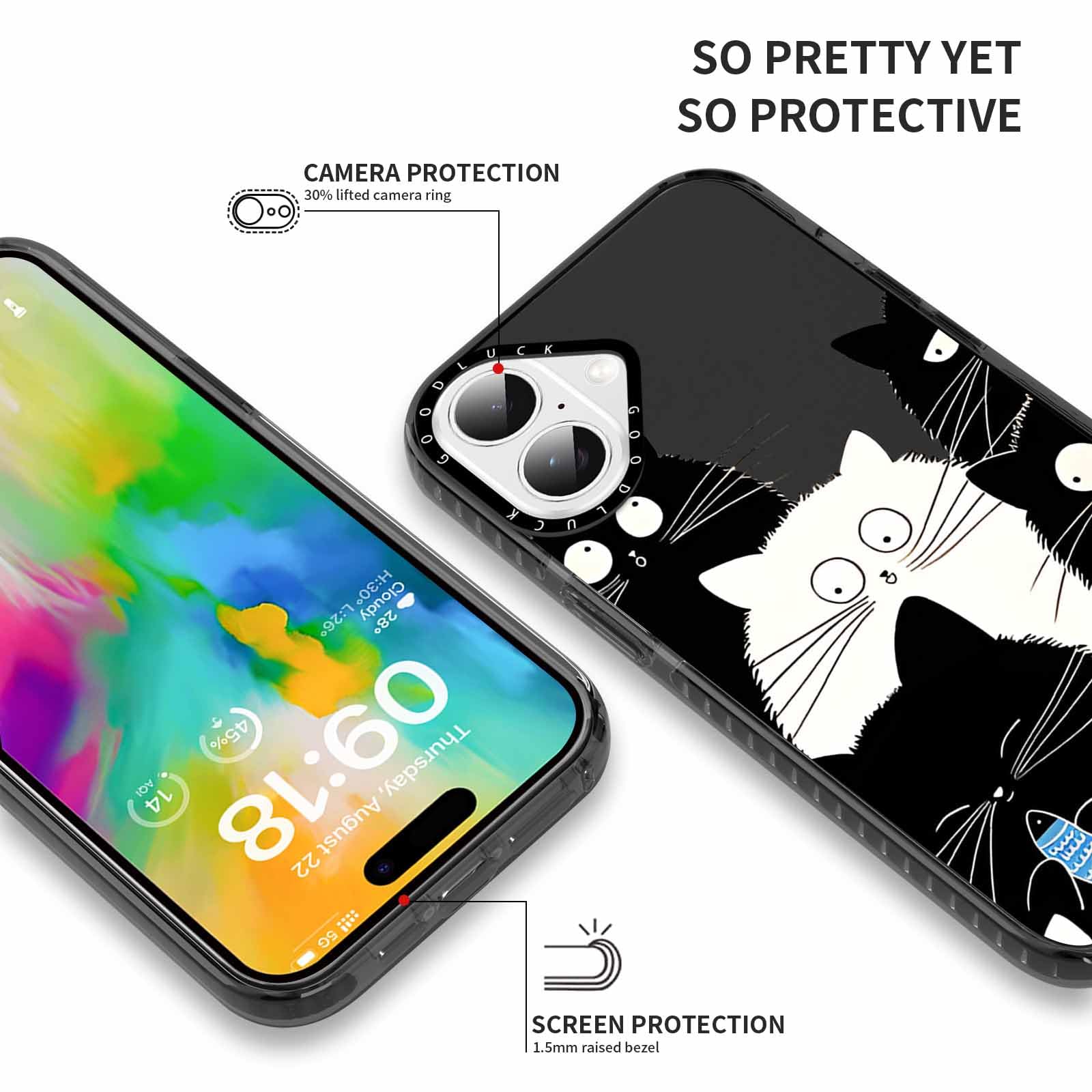Rumdey 2 Pack Cute Clear Cow Phone Case For Iphone 16 Plus 6.7 Inch, Aesthetic Trendy Soft Slim Fashion Protective Shockproof Tp