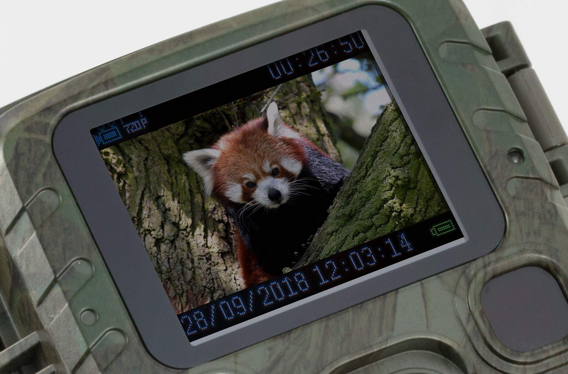 Technaxx Mini Nature Wild Cam Tx-117 Wildlife Camera 12Mp Hunting Camera Motion Activated Night Vision With Lcd Display Ip56 Wat