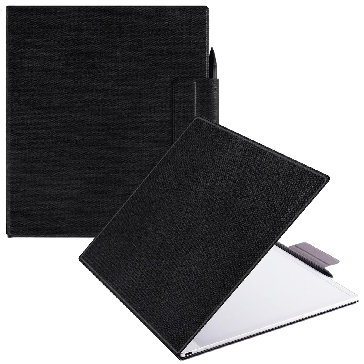 Laoshusheng Magnetic Case For 13.3'' Onyx Boox Tablet Note Max (2024 Released) - Ultra-Thin Lightweight Pu Leather Book Folio Co