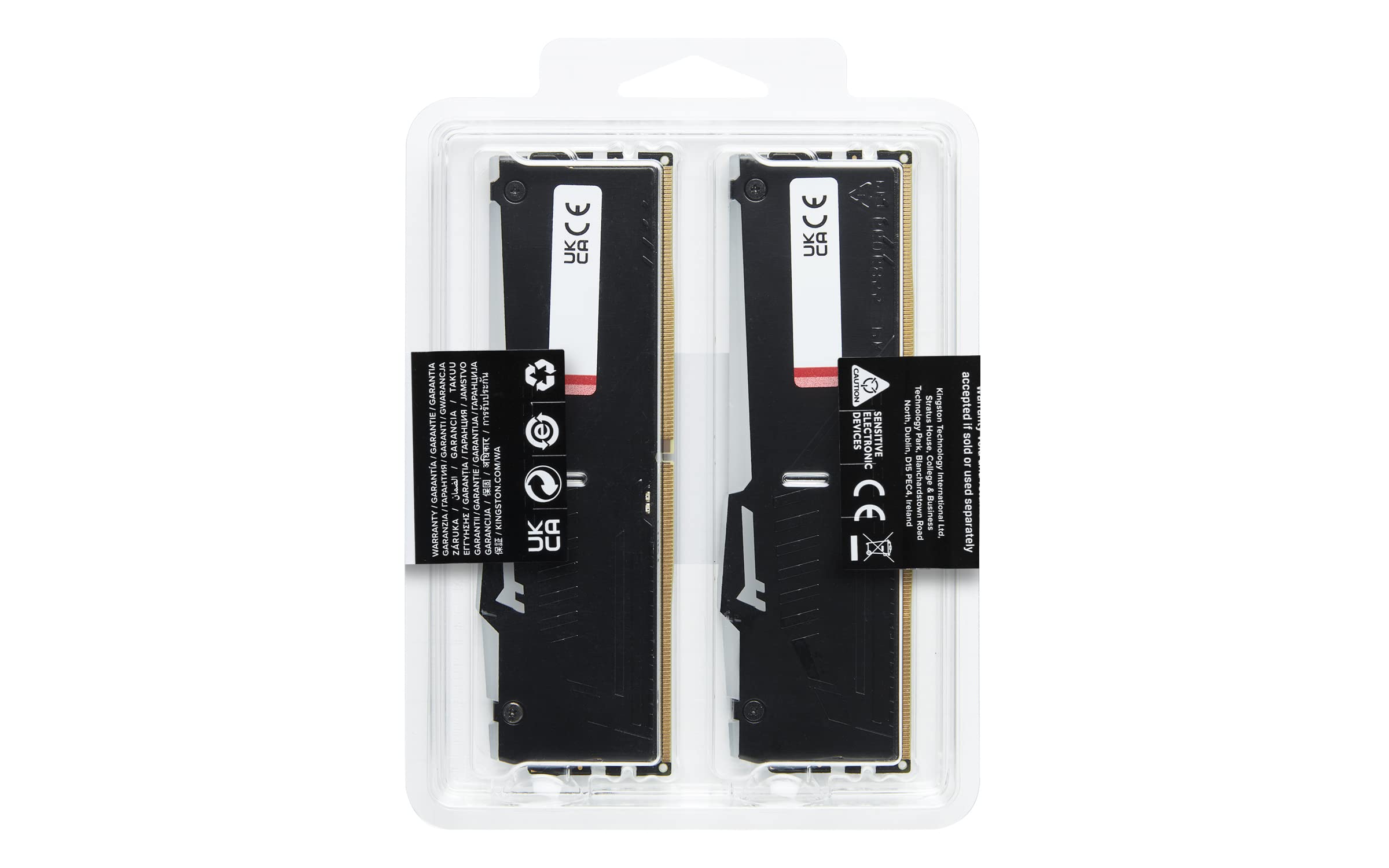 Kingston Fury Beast 64Gb (2X32Gb) 6000Mt/S Ddr5 Cl36 Rgb Desktop Memory Kit Of 2 | Infrared Syncing | Amd Expo | Plug N Play | K
