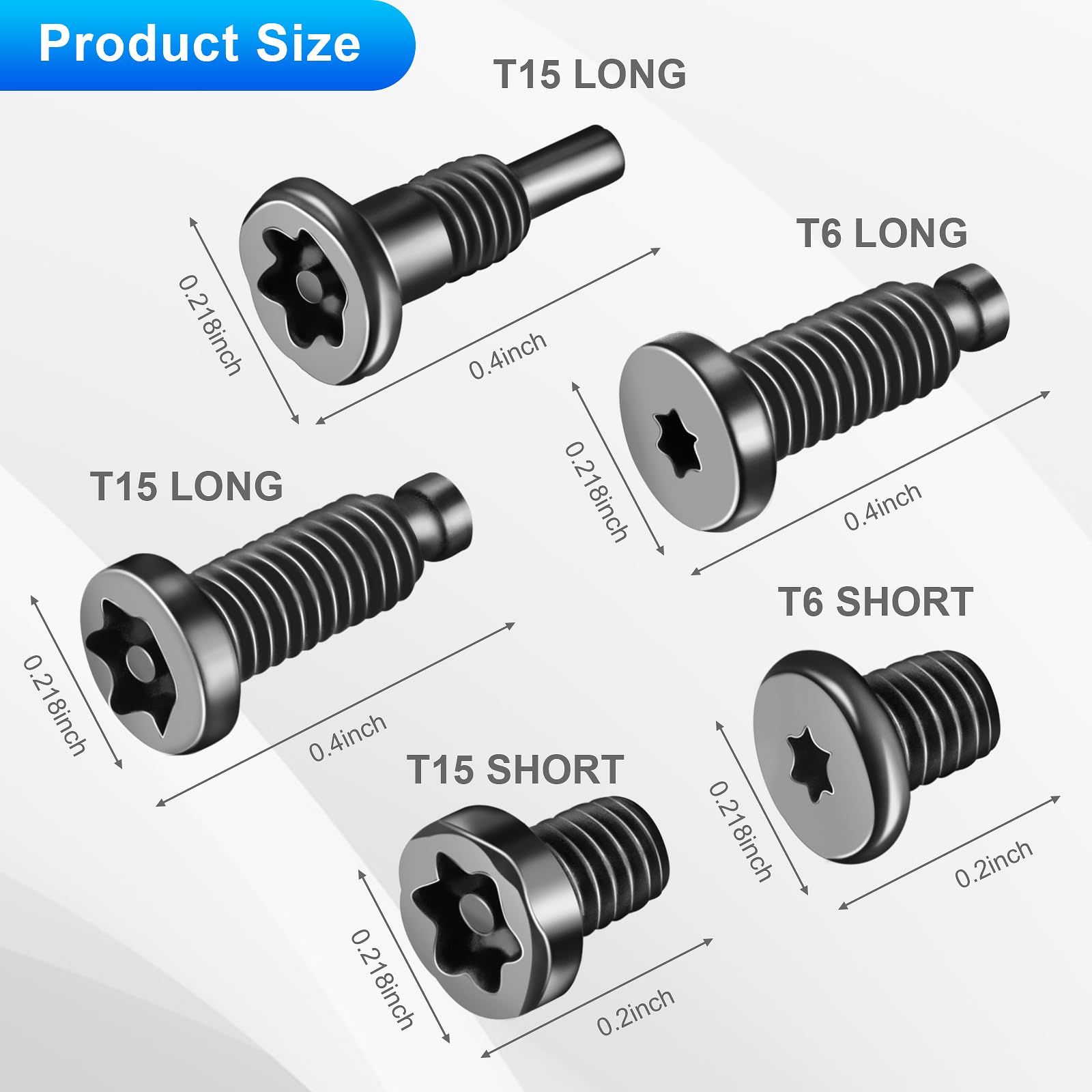 20Pcs Doorbell Screws For Ring Doorbell Screws Replacement, Video Doorbell Replacement Screws, Security Screws Compatible With V