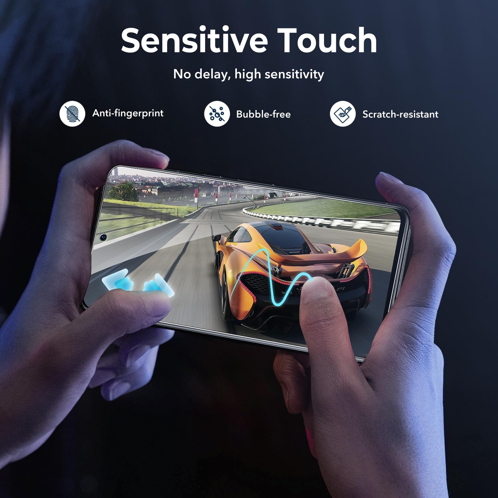 Lk 2 Pack For Google Pixel 8 Pro Screen Protector [New Version] + 2 Pack Camera Lens Protector, Fit Lens Cutouts Ports, Support