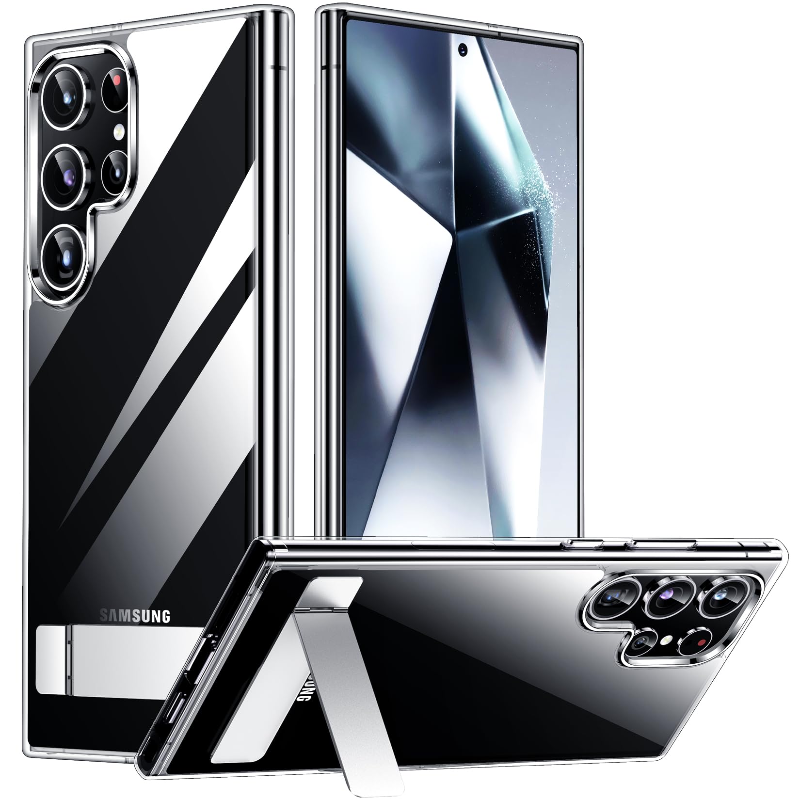 Red2Fire For Samsung Galaxy S24 Ultra Case, [Military Grade Drop Protection] Non Slip Heavy Duty Full Body Shockproof Protection