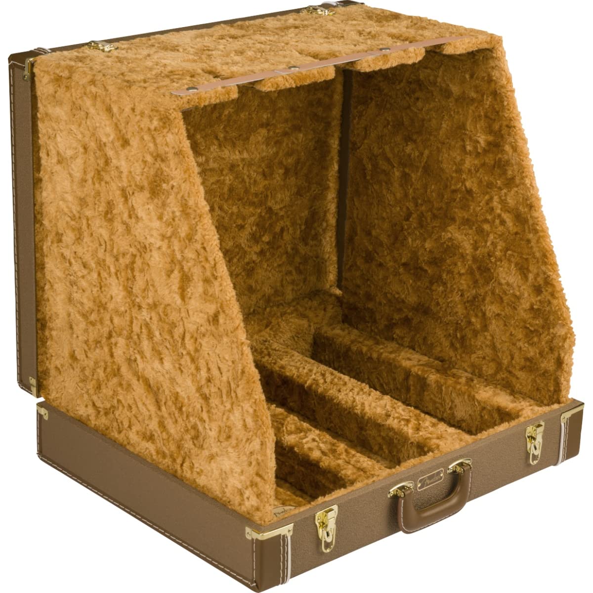 Fender Classic Series Case Stand, 3 Guitar, Brown