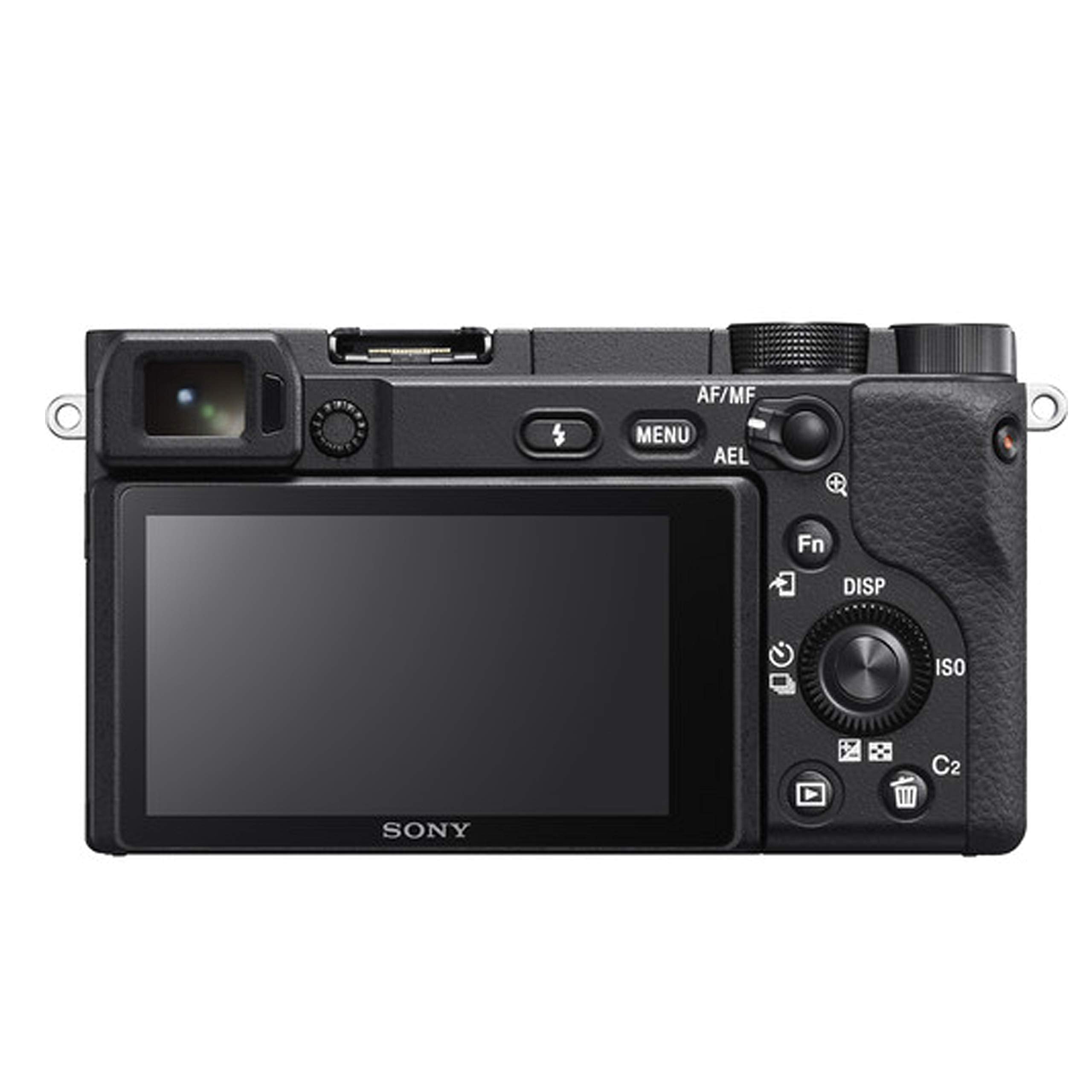 Sony A6400 Mirrorless Camera With 18-135Mm Lens, 128Gb Extreem Speed Memory,.43 Wide Angle & 2X Lenses, Case,Tripod, Filters, Ho
