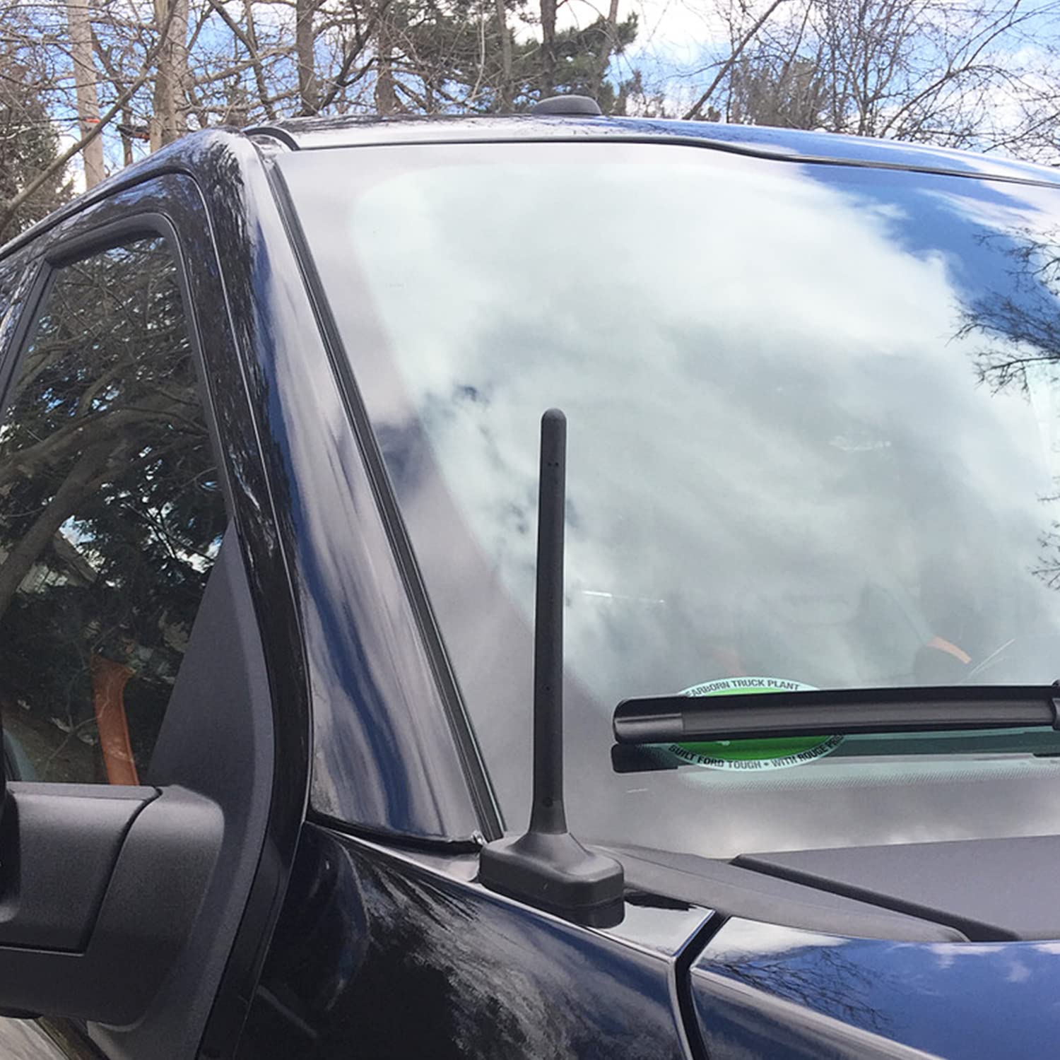 Ksaauto Short Antenna For 2009 2024 Ford F150 2017 2024 Ford F250, Car Antenna Replacement For Fm Am Reception, Flexible Rubber