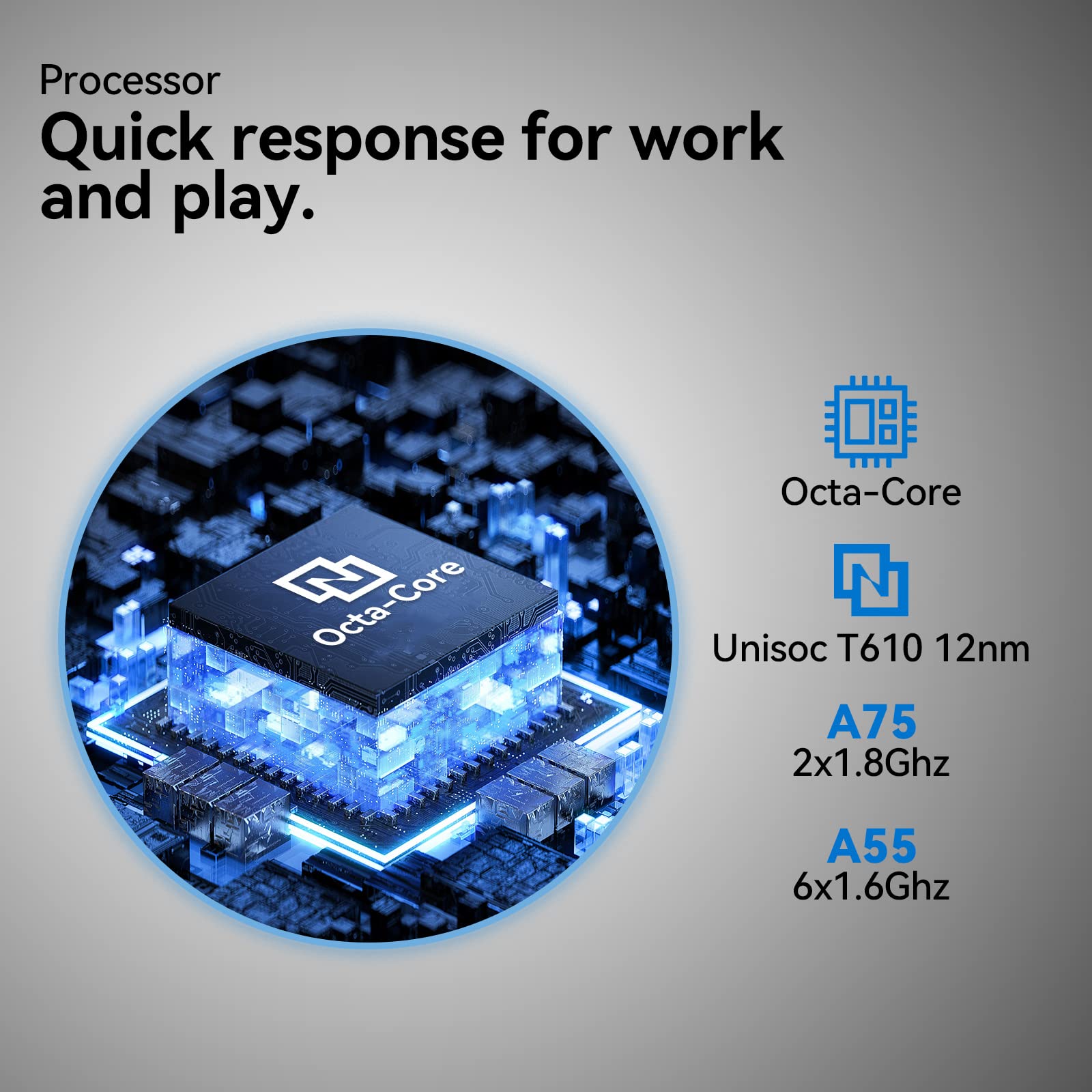 2024 Tablet 10.1 Inch 2 In 1 Android Tablet With Keyboard Octa Core 8(4+4 Virtual)+128Gb Storage 1Tb Expandable, 13+8Mp Camera, Newest Tablets Pc With Case Mouse Stylus Support 5G Wifi, Ips Fhd Screen