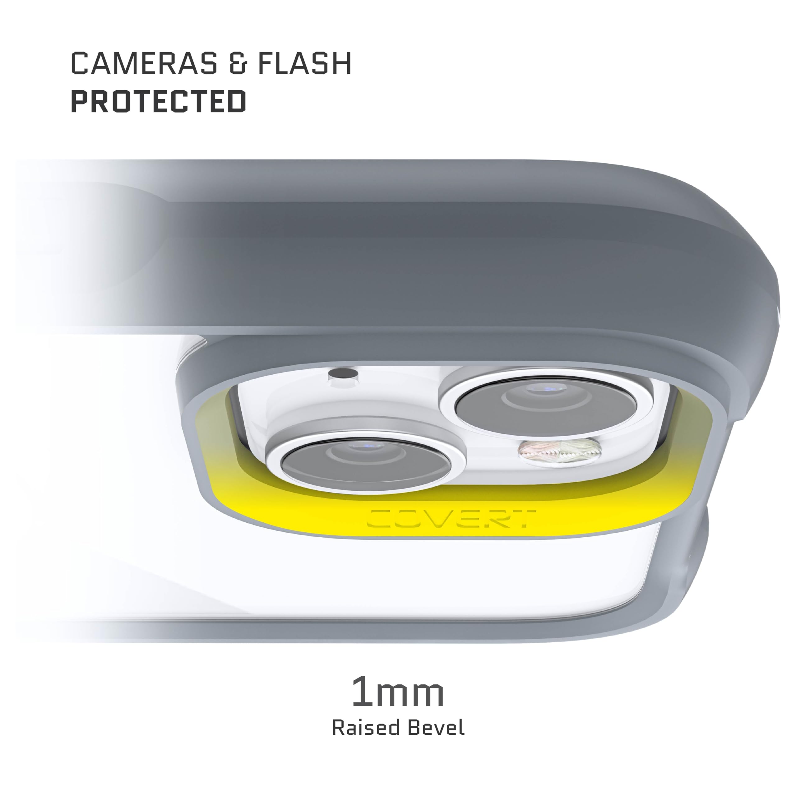 Ghostek Covert Iphone 14 Plus Magsafe Case Clear   Hard Anti Scratch Back, Silicone Bumper, Compatible With Apple Magsafe Access