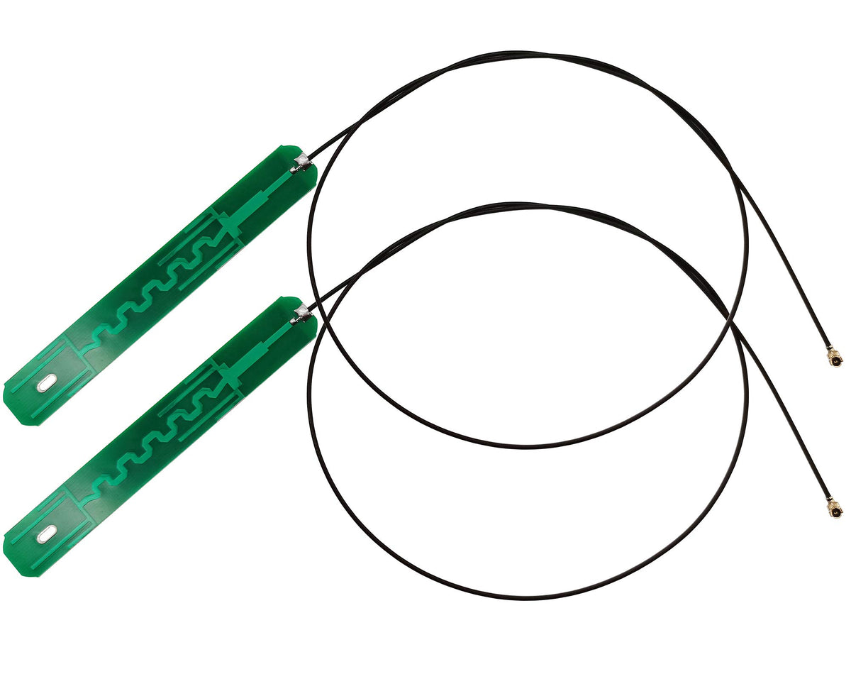 2 X 8Dbi 2.4Ghz 5.8Ghz Dual Band Wifi Antenna Ipex Internal Antenna With 50Cm Cable For Mini Pcie Card