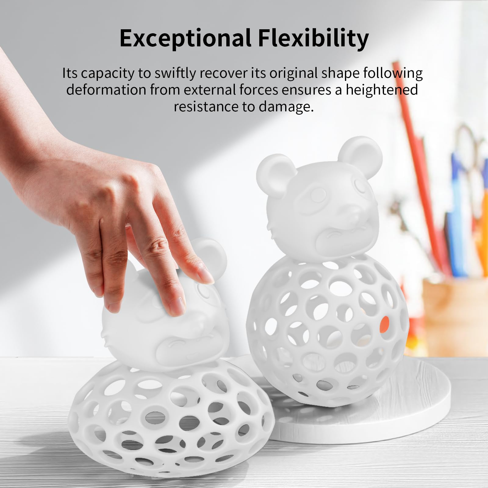 Anycubic Ultra Tough Resin, 3D Printer Resin With Strong Impact Resistance And High Flexibility, Suitable For Direct Use Or As A