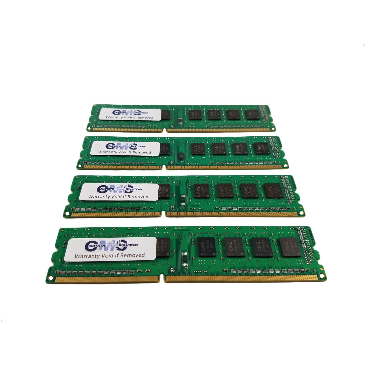 Cms 32Gb (4X8Gb) Ddr3 12800 1600Mhz Non Ecc Dimm Memory Ram Upgrade Compatible With Alienware Aurora R4 Desktop - C7