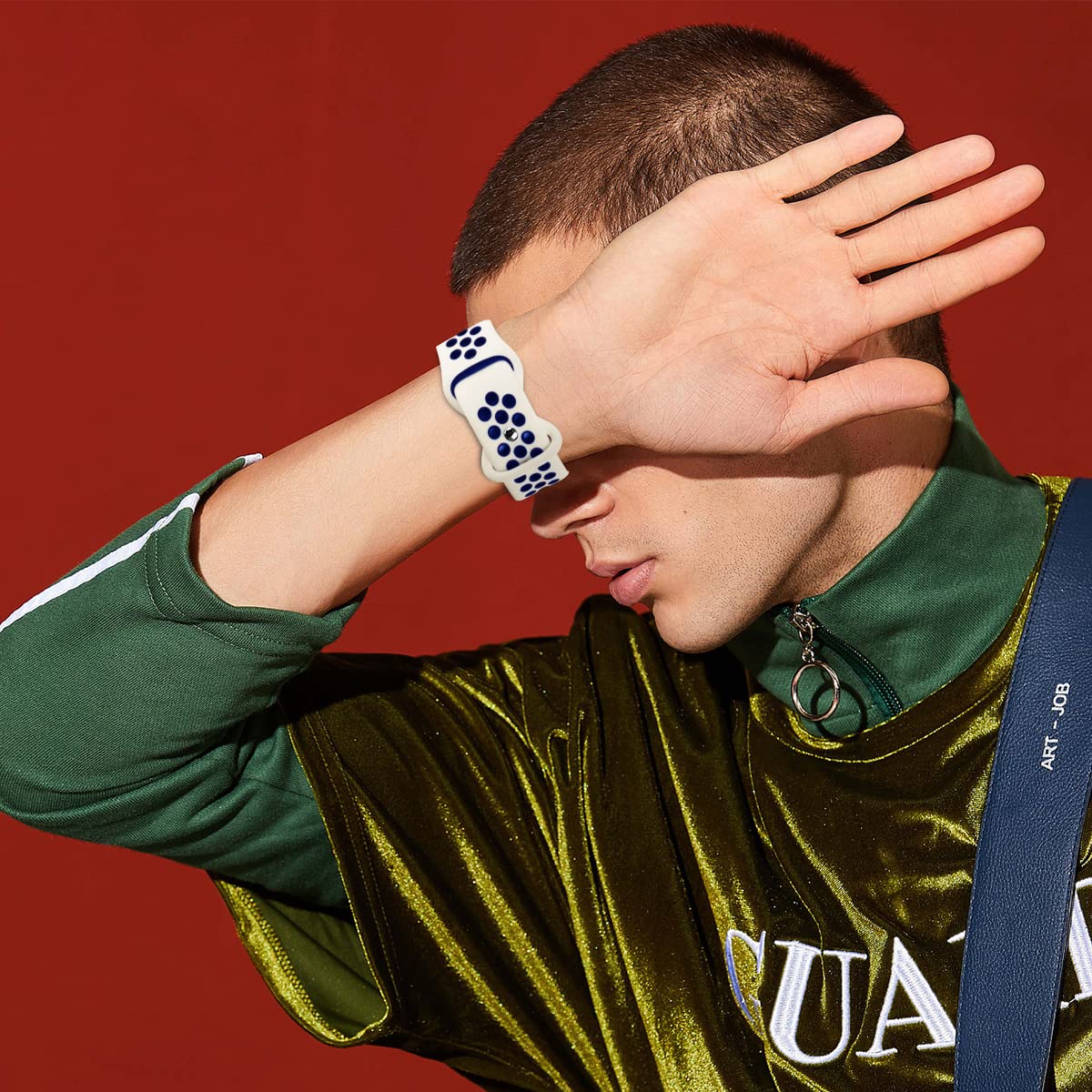 Svisvipa Sport Bands Compatible For Apple Watch Bands 42Mm 44Mm 45Mm 49Mm, Silicone Sport Women Men Replacement Strap Compatible