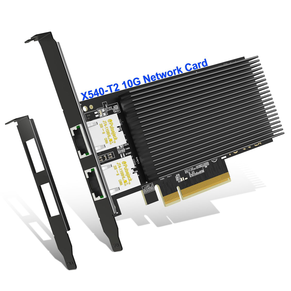 10Gb Dual Lan Base T Pci E Network Card, Intel X540 Controller, Nicgiga 10Gbps Ethernet Adapter, 2 * 10Gbe Rj45 Port, 10G Nic Ca