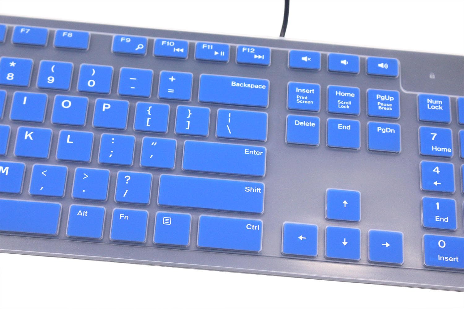 Keyboard Cover Compatible For Dell Km636 Kb216 Keyboard, Dell Optiplex 5250 3050 3240 5460 7450 7050, Dell Inspiron Aio 3475 367