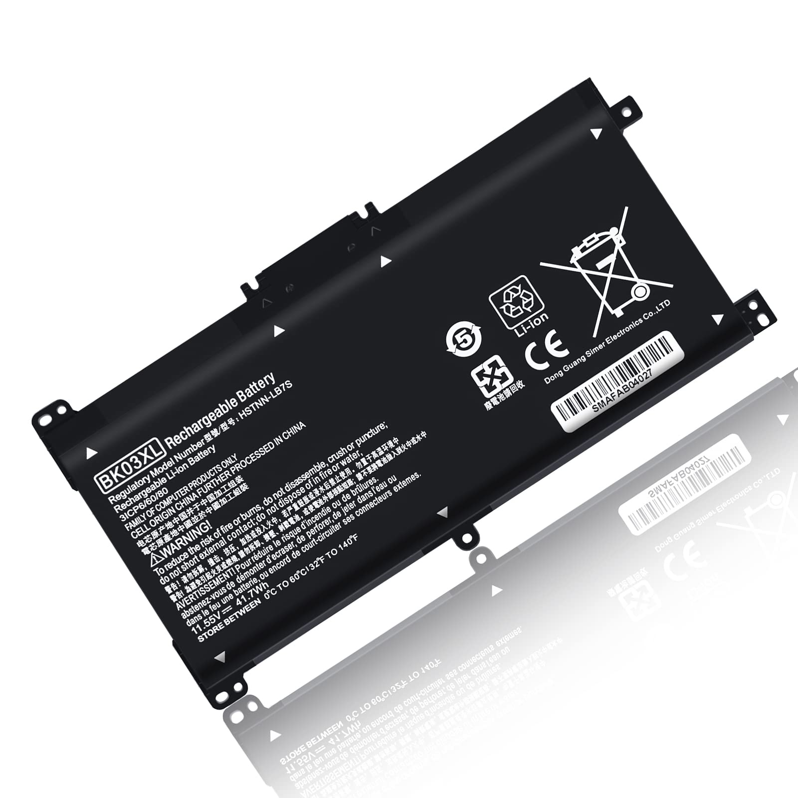 Bk03Xl Laptop Battery For Hp Pavilion X360 Battery 14 14M Series 14M Ba011Dx 14M Ba114Dx 14 Ba253Cl 14M Ba013Dx 14M Ba015Dx 14 B