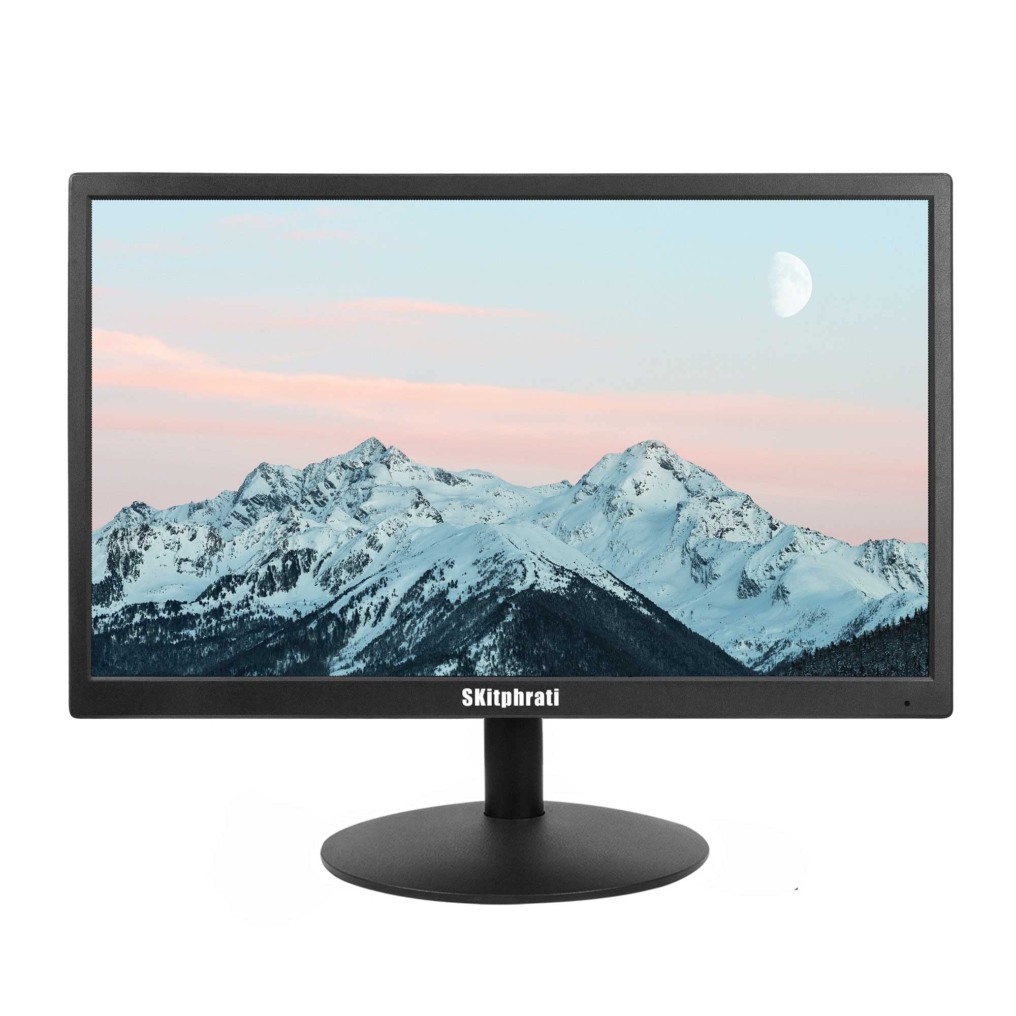 Skitphrati 20'' Pc Monitor 1600X900 75Hz 5Ms Hdmi Monitor Led Monitor Viewing Angle 95 (Horizontal) With Hdmi Vga Input, 76% Srg
