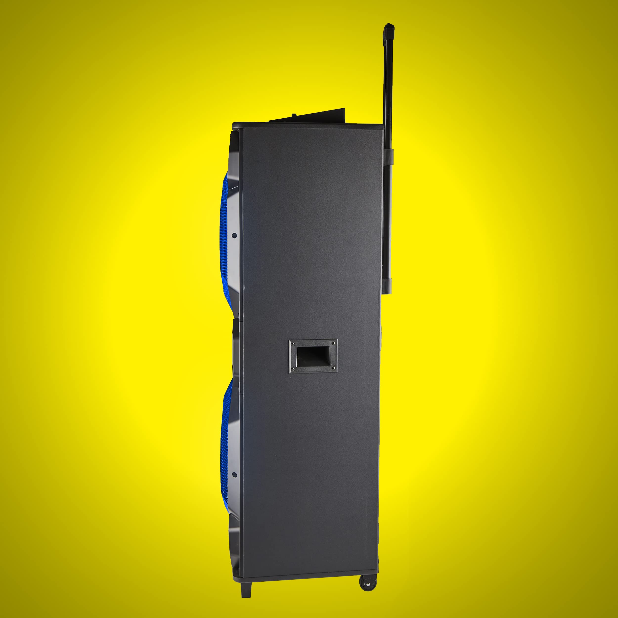 Qfx E 1500 Professional Large Bluetooth Speakers | Portable Pa Speaker System | Dual 15� Woofers, 1.5� Tweeter, And Party Lights