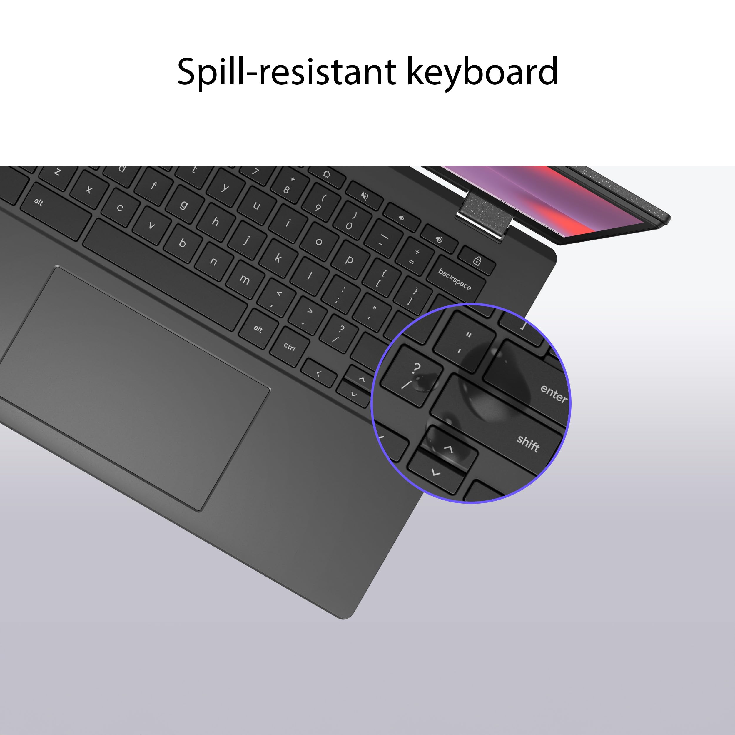 Asus Chromebook Cm14 Laptop, 14'' Hd Anti Glare Display (1366X768), Mediatek Kompanio 520, 4Gb Ram, 64Gb Emmc, Chromeos, Gray, C