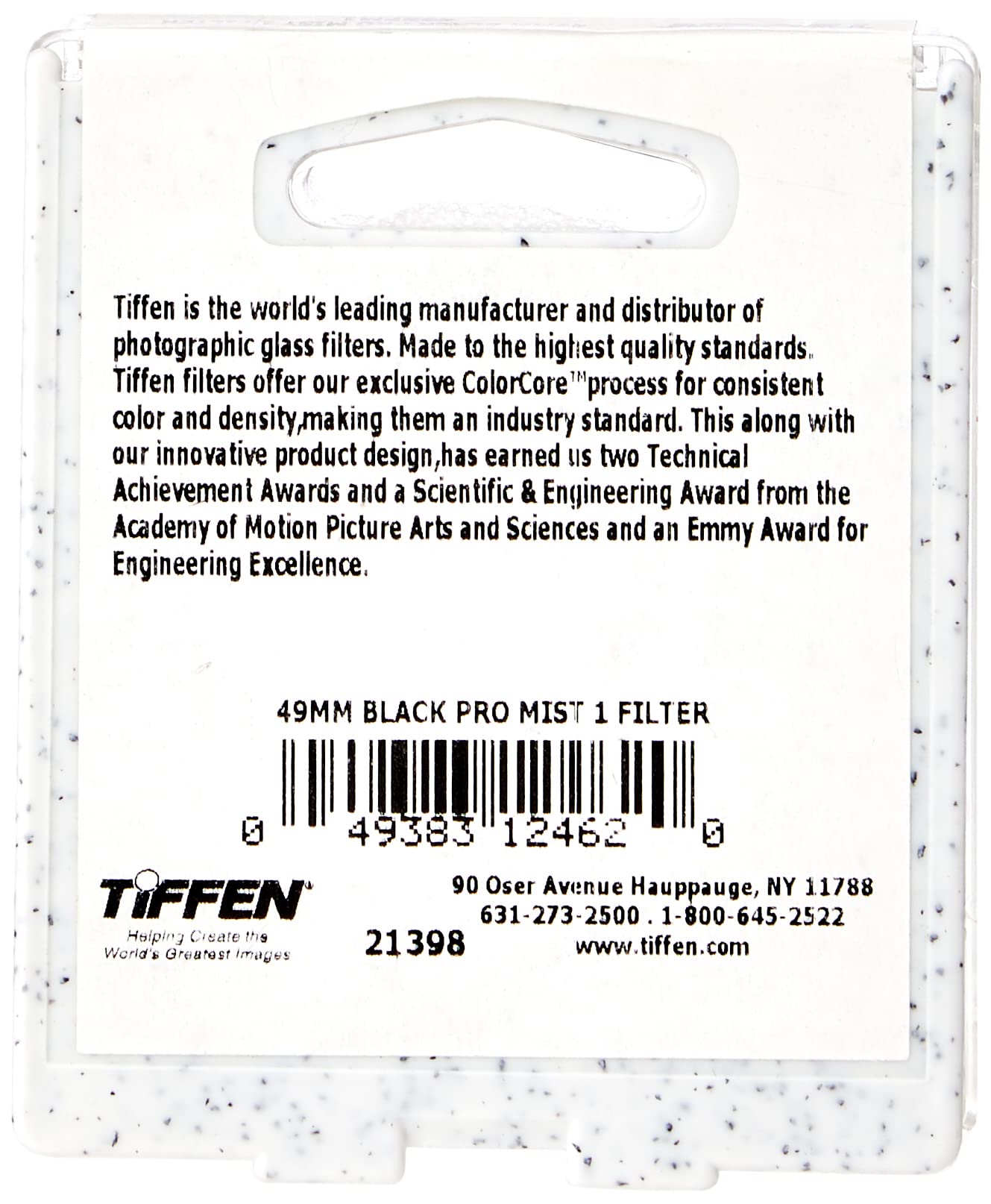 Tiffen 49Bpm1 49Mm Black Pro Mist 1 Diffusion Camera Filter