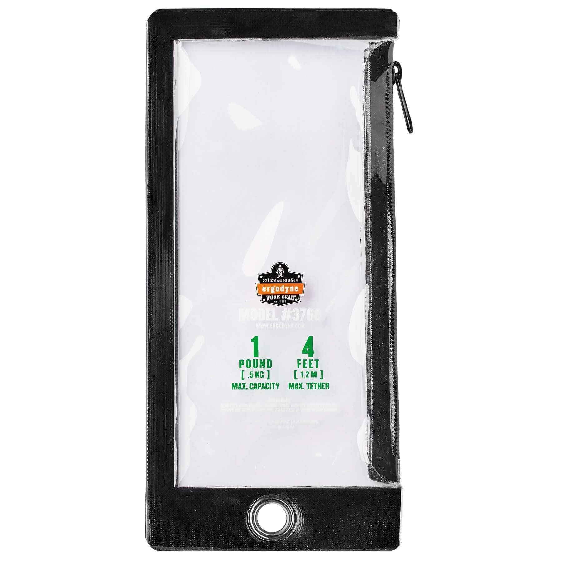 Ergodyne Squids 3760P Water Resistant Cell Phone Pouch Plus Size Clear