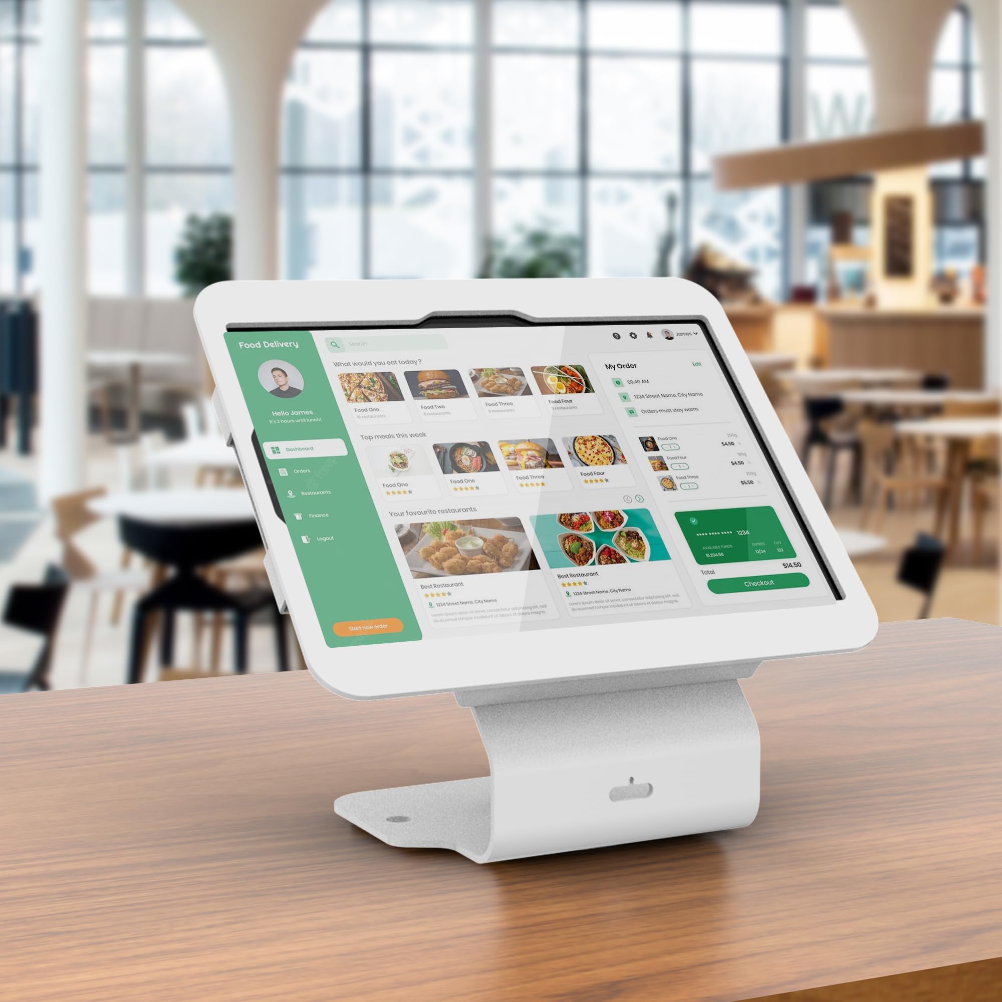 Pinikox Kiosk Pos Tablet Stand For Ipad 10 Gen 10.9 Inch, Ipad Air 4 5 10.9'', Ipad Pro 11'' 1St 2Nd 3Rd 4Th Gen., Ipad Air 11''