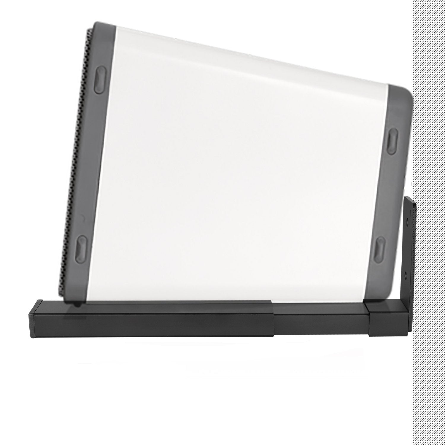 Wali Center Channel Speaker Wall Mount, Universal Soundbar Wall Mount Bracket Hold Up To 30 Lbs, Arms Extend Adjustment From 7 T