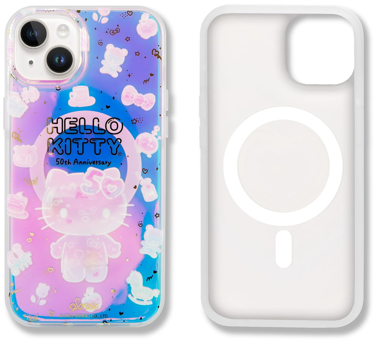 Sonix X Sanrio Case For Iphone 15 Plus/Iphone 14 Plus | Compatible With Magsafe | 10Ft Drop Tested | Hello Kitty 50Th Anniversar