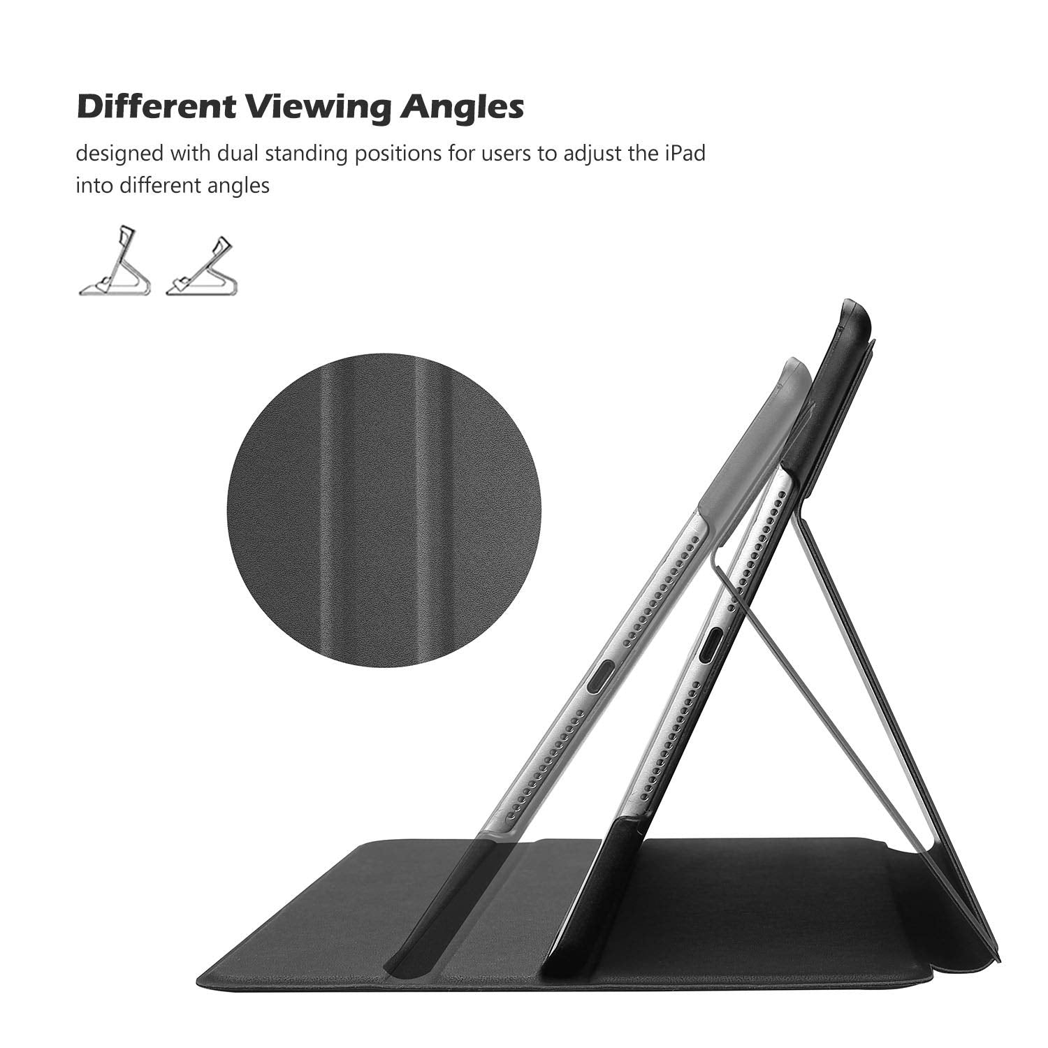 Procase Smart Cover For Ipad 9.7 (2018 & 2017, Old Model) / Ipad Air 2 / Ipad Air Case, Slim Stand Protective Folio Case For Ipad 9.7 Inch 5Th/6Th Generation, Also Fit Ipad Air 2 / Ipad Air  Red