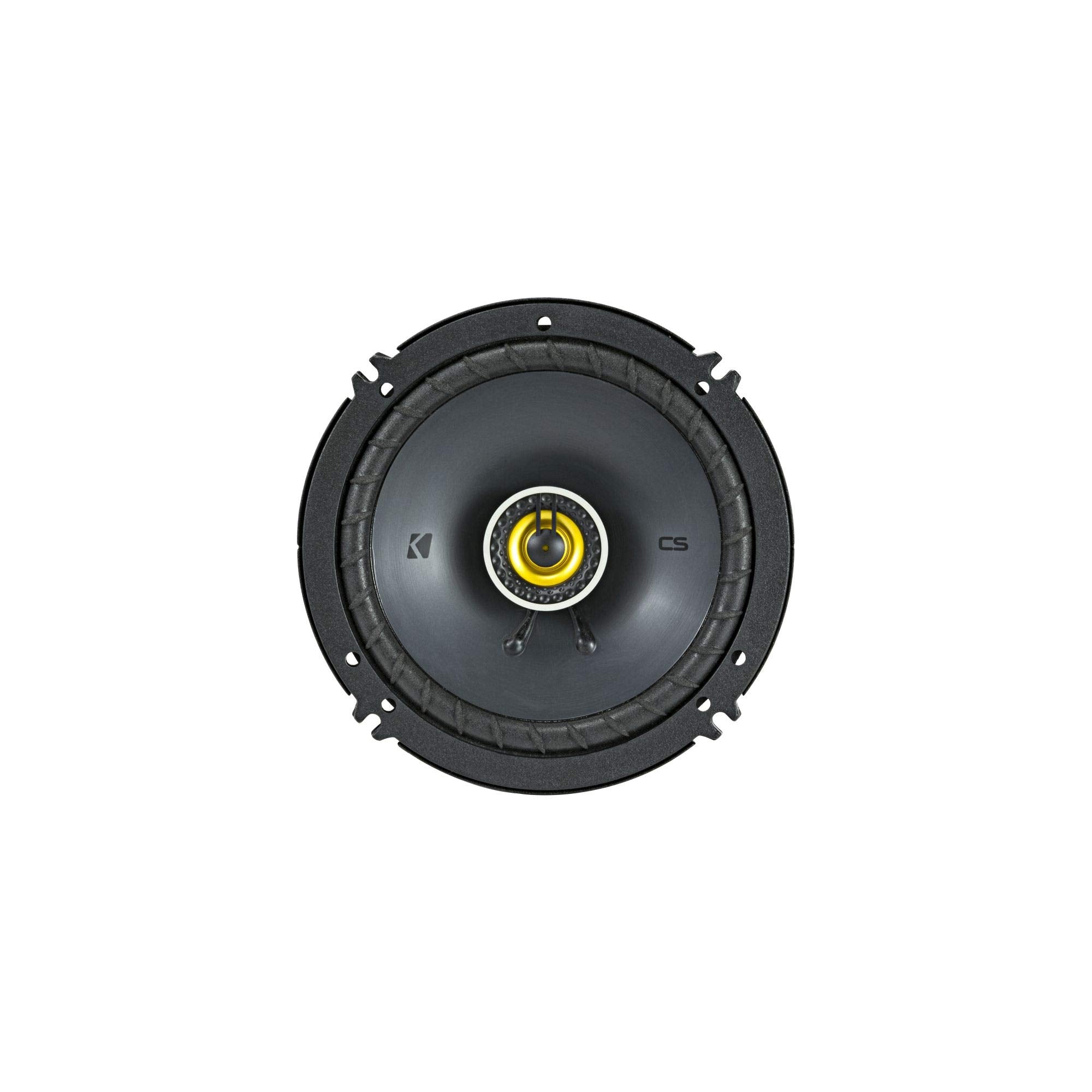 Kicker 46Csc654 Cs Series Csc65 6.5 Inch (160Mm) Coaxial Speakers, 4 Ohm (Pair)
