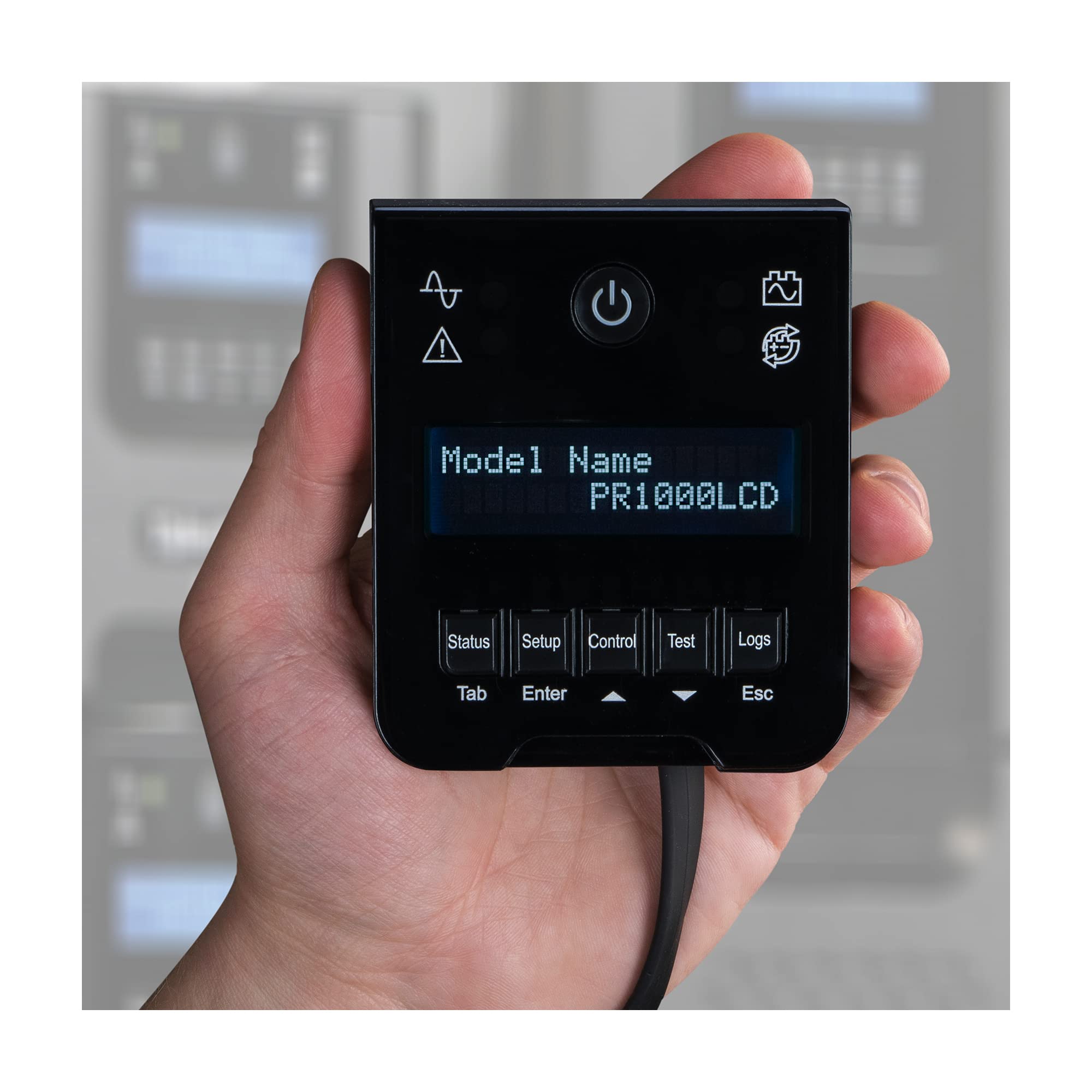 Cyberpower Pr1000Lcd Smart App Sinewave Ups System, 1000Va/1000W, 8 Outlets, Avr, Mini Tower