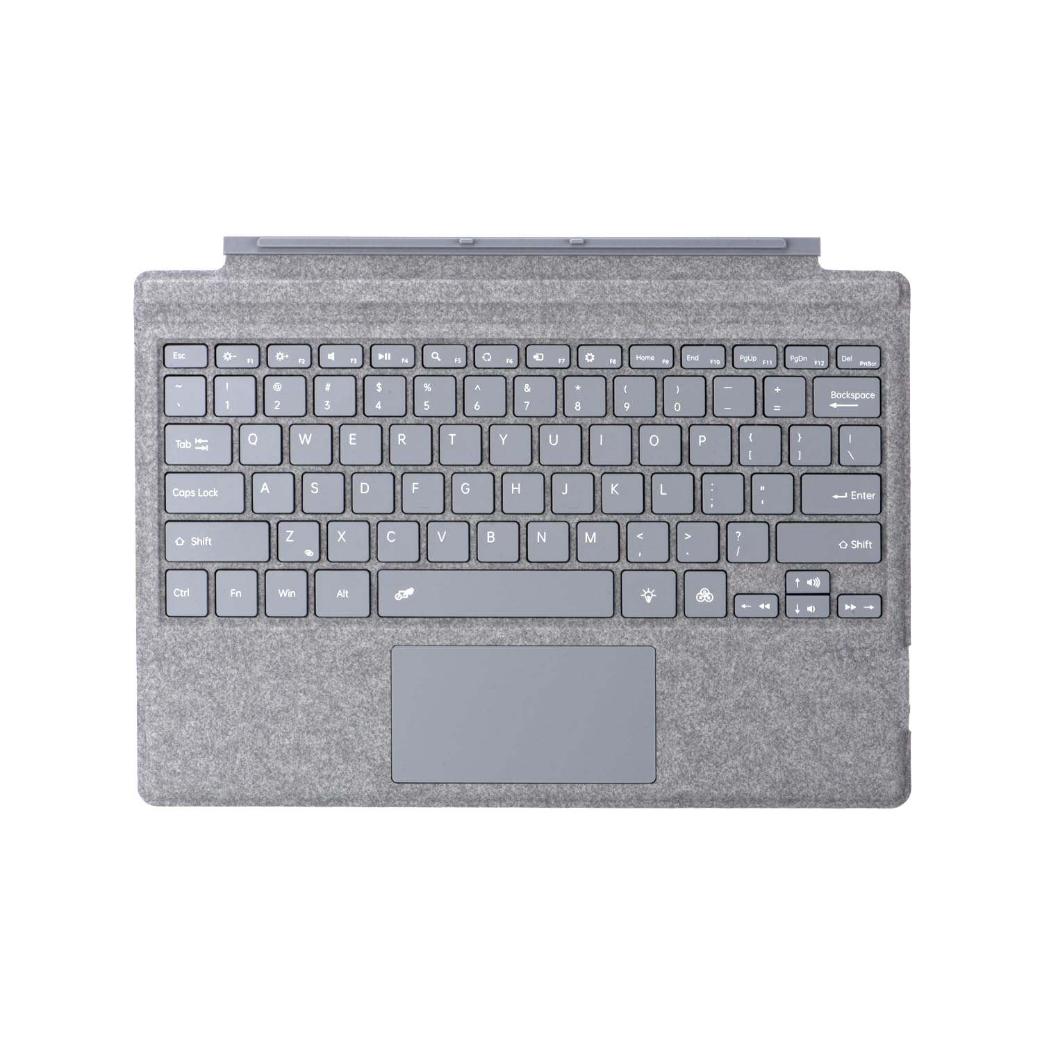 Zoof Type Cover for Microsoft Surface Pro 7+ / Pro 7/6 / 5/4 / 3, 12.3 inch, UltraSlim Wireless Bluetooth Tablet Keyboard with 