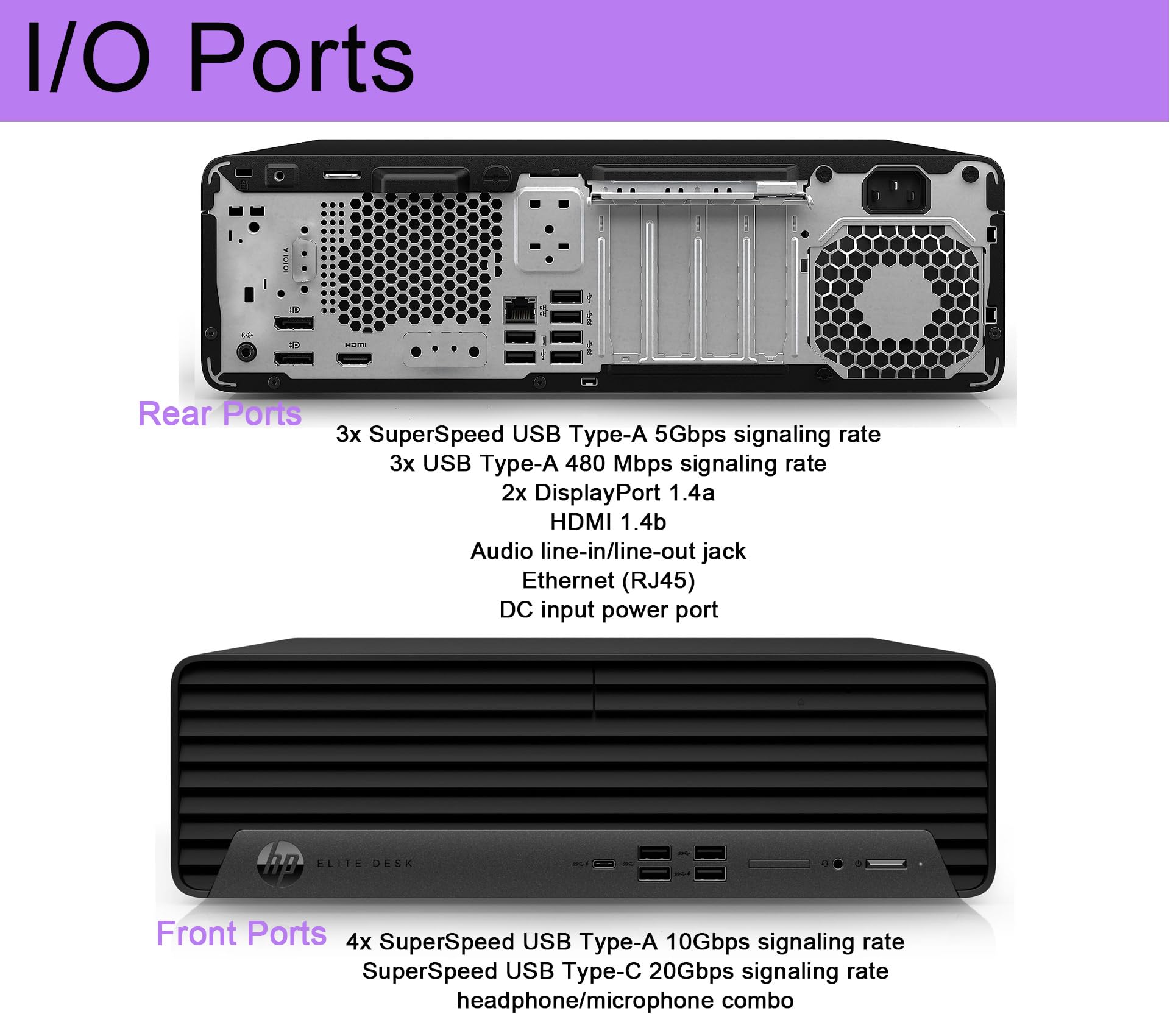 Hp Elite Sff 600 G9 Business Desktop Pc (Intel 14-Core I5-13500 (> I7-12700), 32Gb Ddr5 Ram, 1Tb Ssd) Small Form Factor For It,