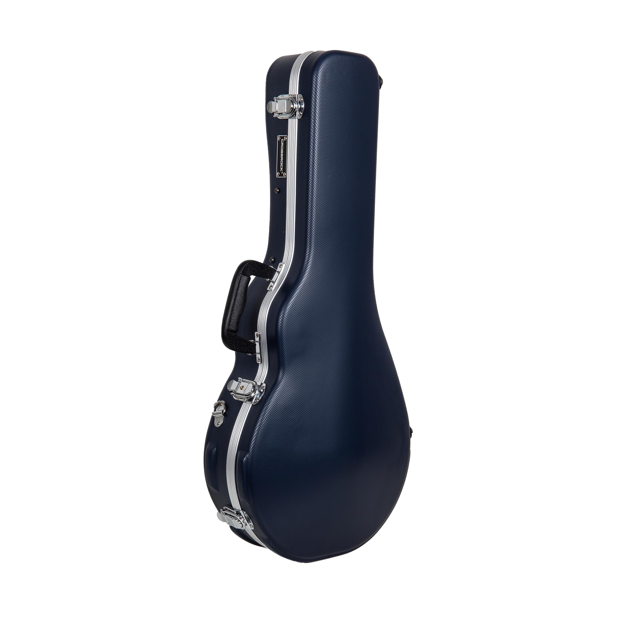 Crossrock, Abs Molded F-Style Mandolin Hard Shell Case, Blue (Cra861Mfbl)