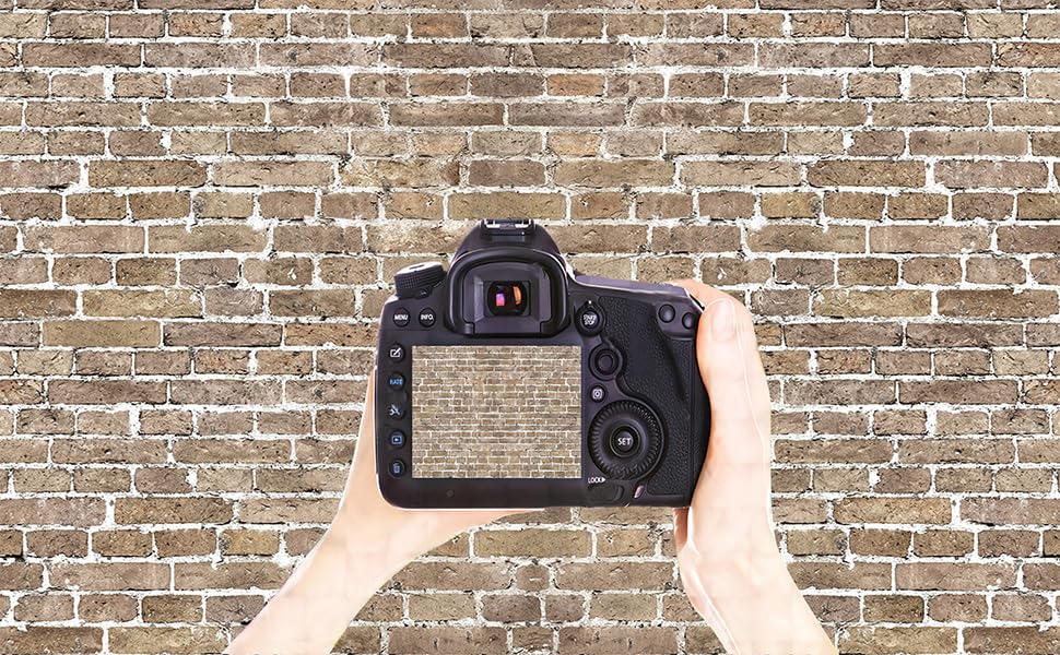 Yynxsy 7X5Ft Brick Wall Background Primary Color Brick Background Large Fabric Brick Photo Background Baby Shower Birthday Party