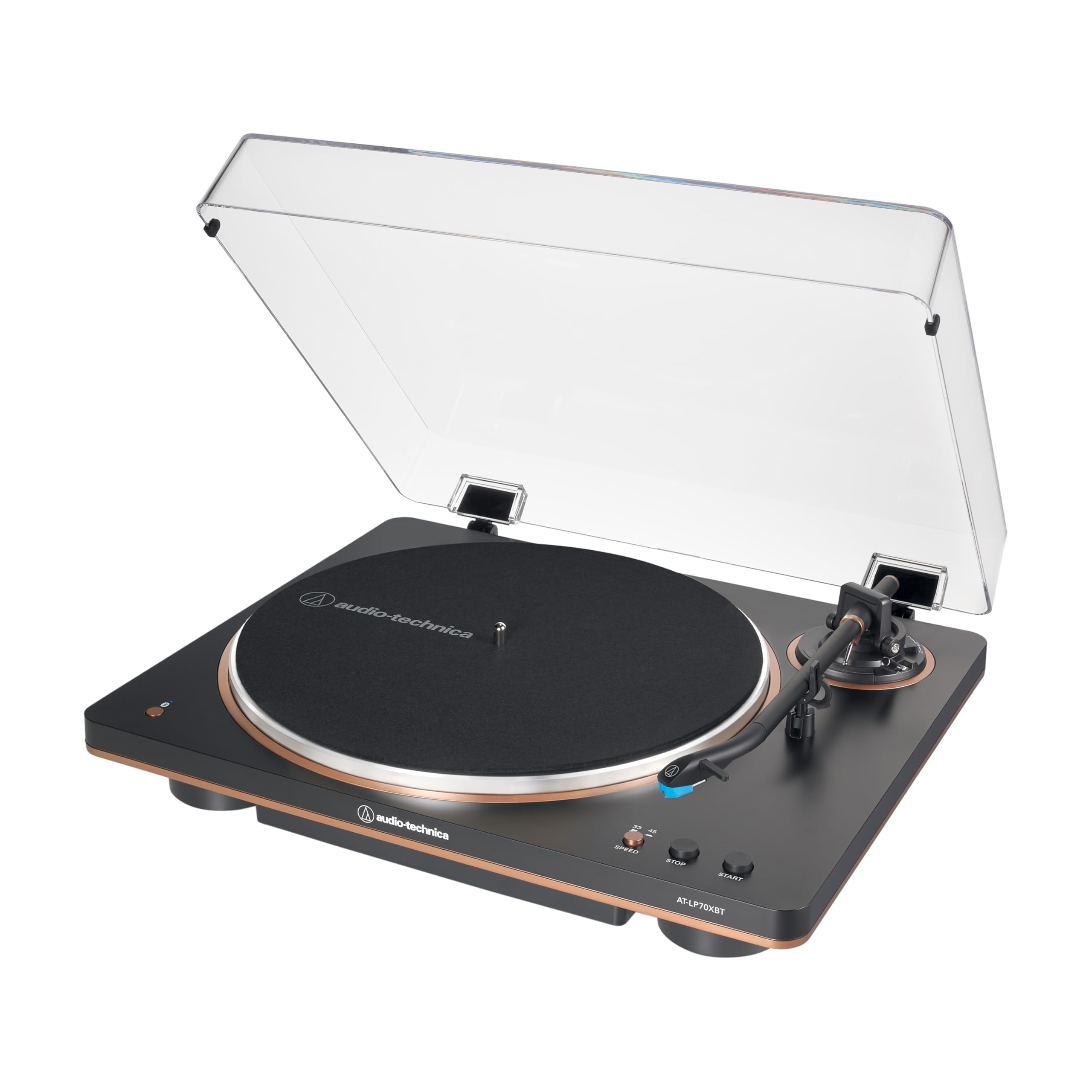 Audio Technica At Lp70Xbt Bz Wireless Turntable, Black/Bronze