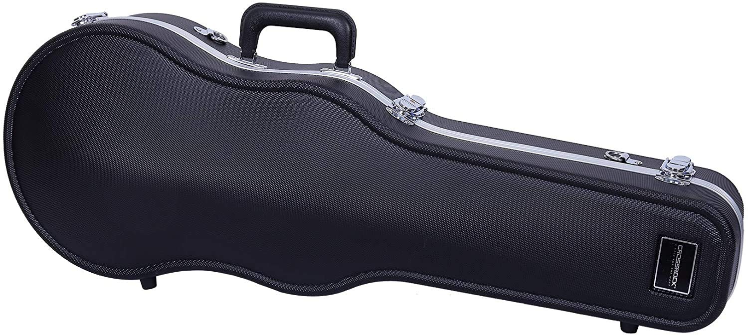 Crossrock, Abs Molded Case-15-15.5 Size Viola Hard Shell Case, Black (Cra860Vl155Bk)