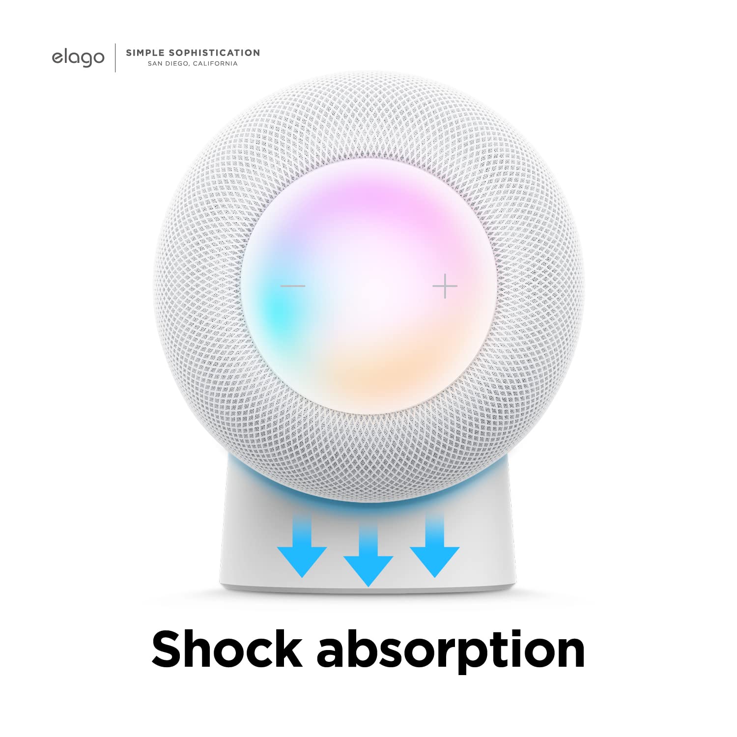 Elago Homepod Stand Compatible With 2023 New Homepod 2Nd Generation/Homepod 1 Speaker   Proper Eq, Easier To Control With Better