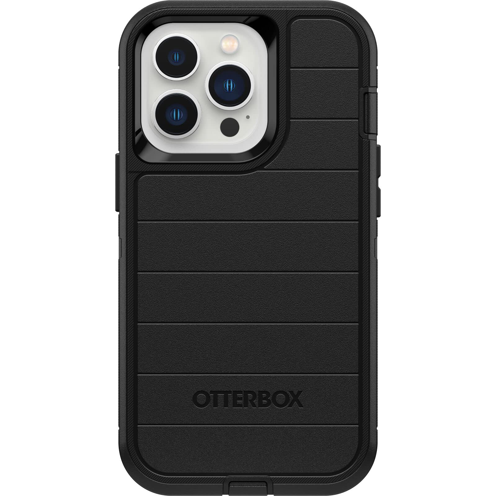 Otterbox Iphone 13 Pro (Only) Defender Series Case   Black, Rugged & Durable, With Port Protection, Includes Holster Clip Kickst