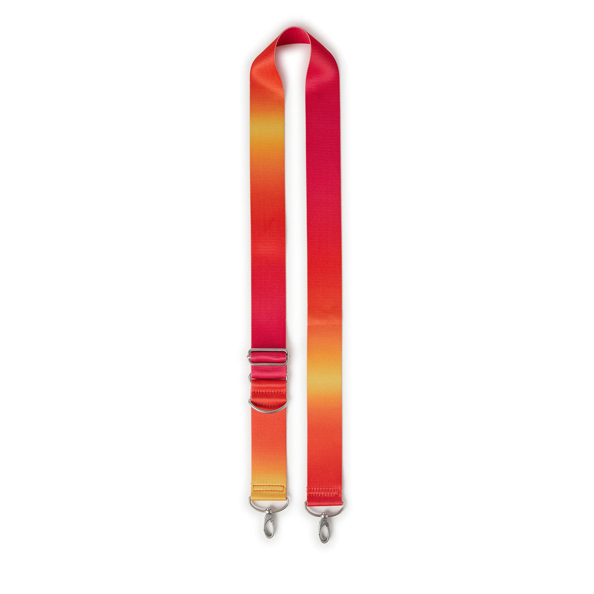 Baggallini Womens Wide Strap, Pink Orange Ombre, One Size Us