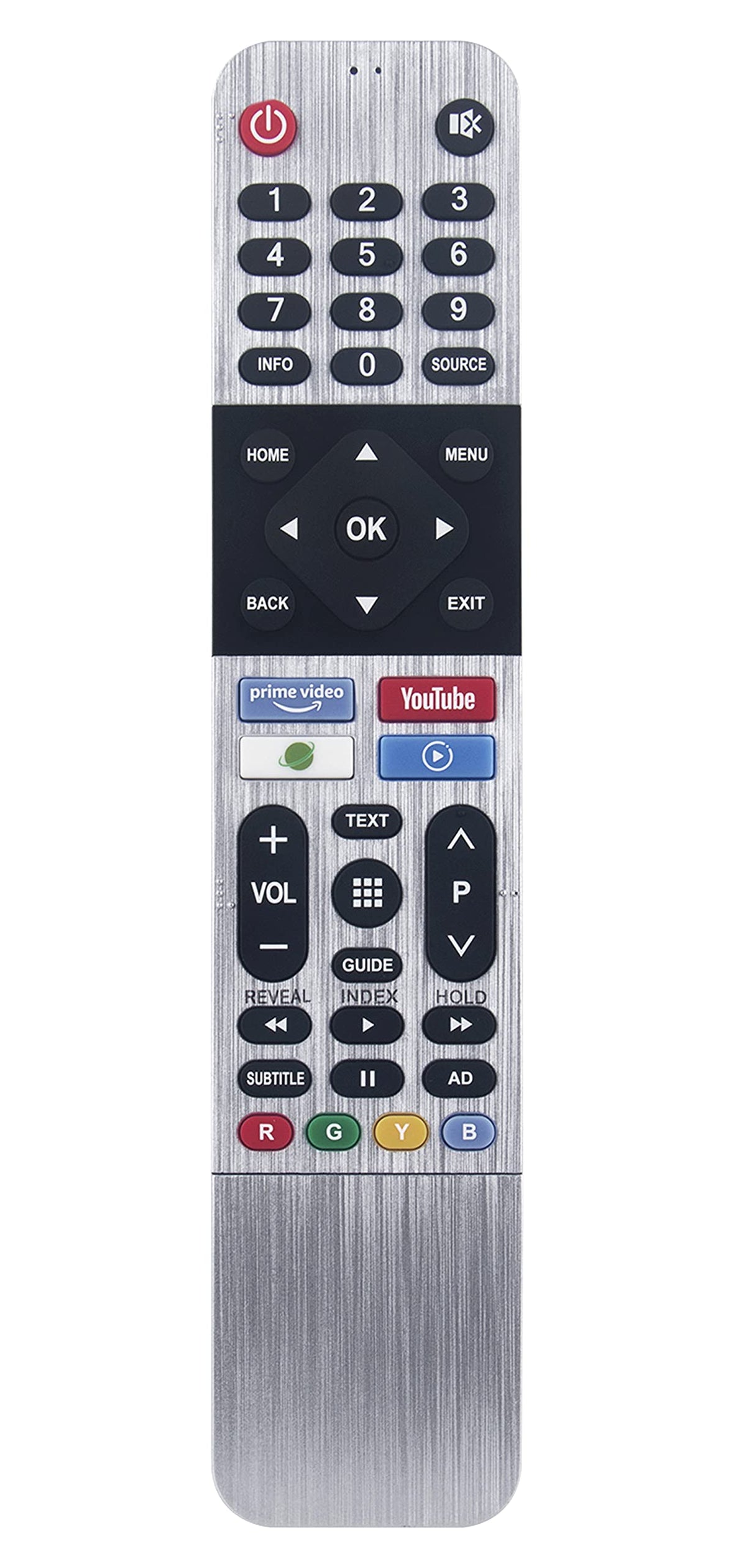 Replaced Smart Remote fit for Skyworth Android TV 32TB5000 32TB5050 40TB5000 40TB5050 43TB5000 43TB5050 43UB5500 43UB5550 43UB5560 50UB5500 50UB5550 50UB5560 55UB5500 55UB5550 55UB5560 & Coocaa S3N TV